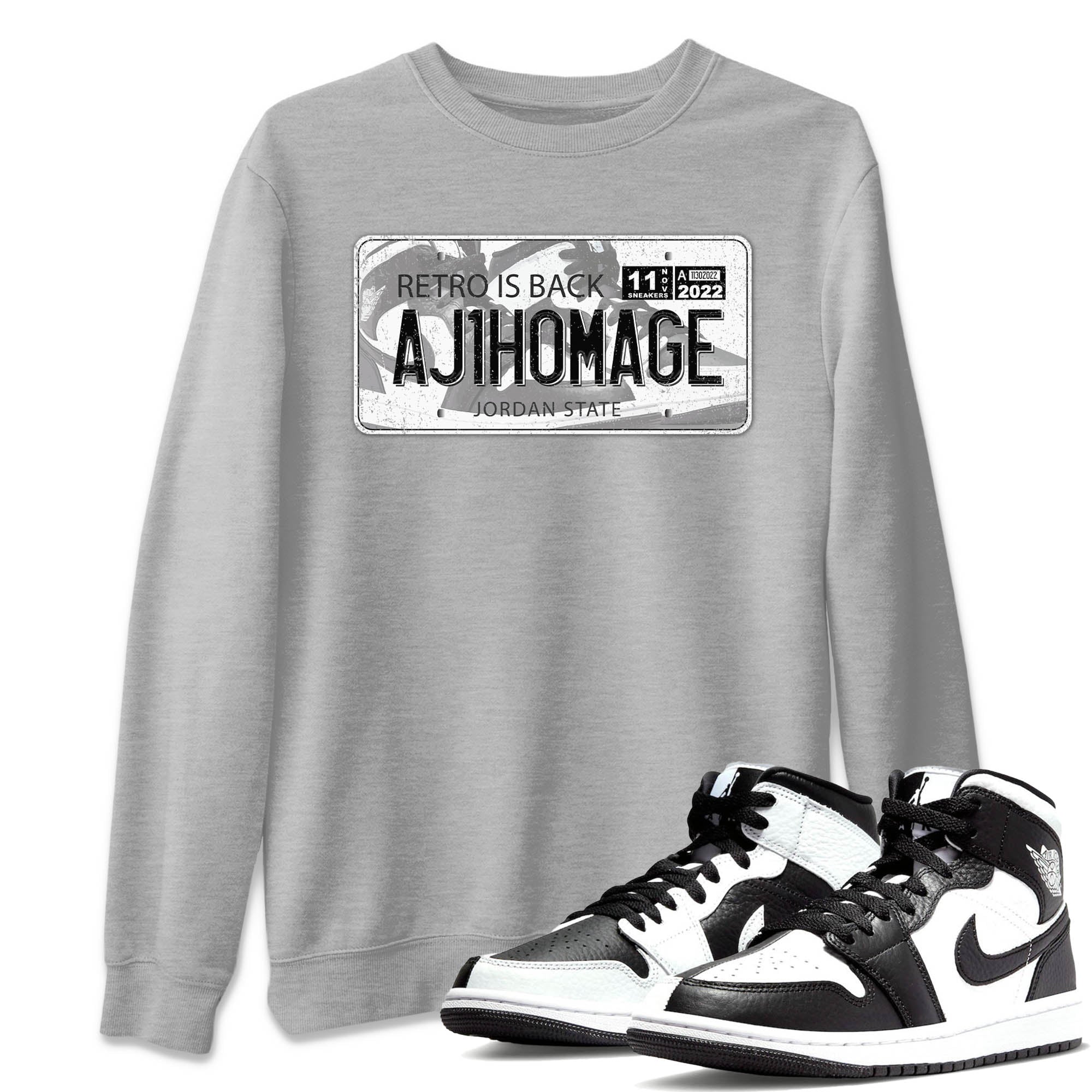 Jordan Plate Unisex Tops - Air Jordan 1 Homage