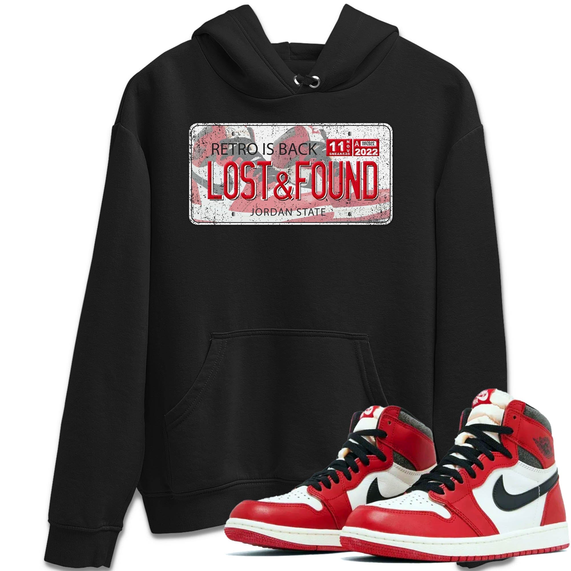 Jordan Plate Unisex Tops - Air Jordan 1 Lost & Found
