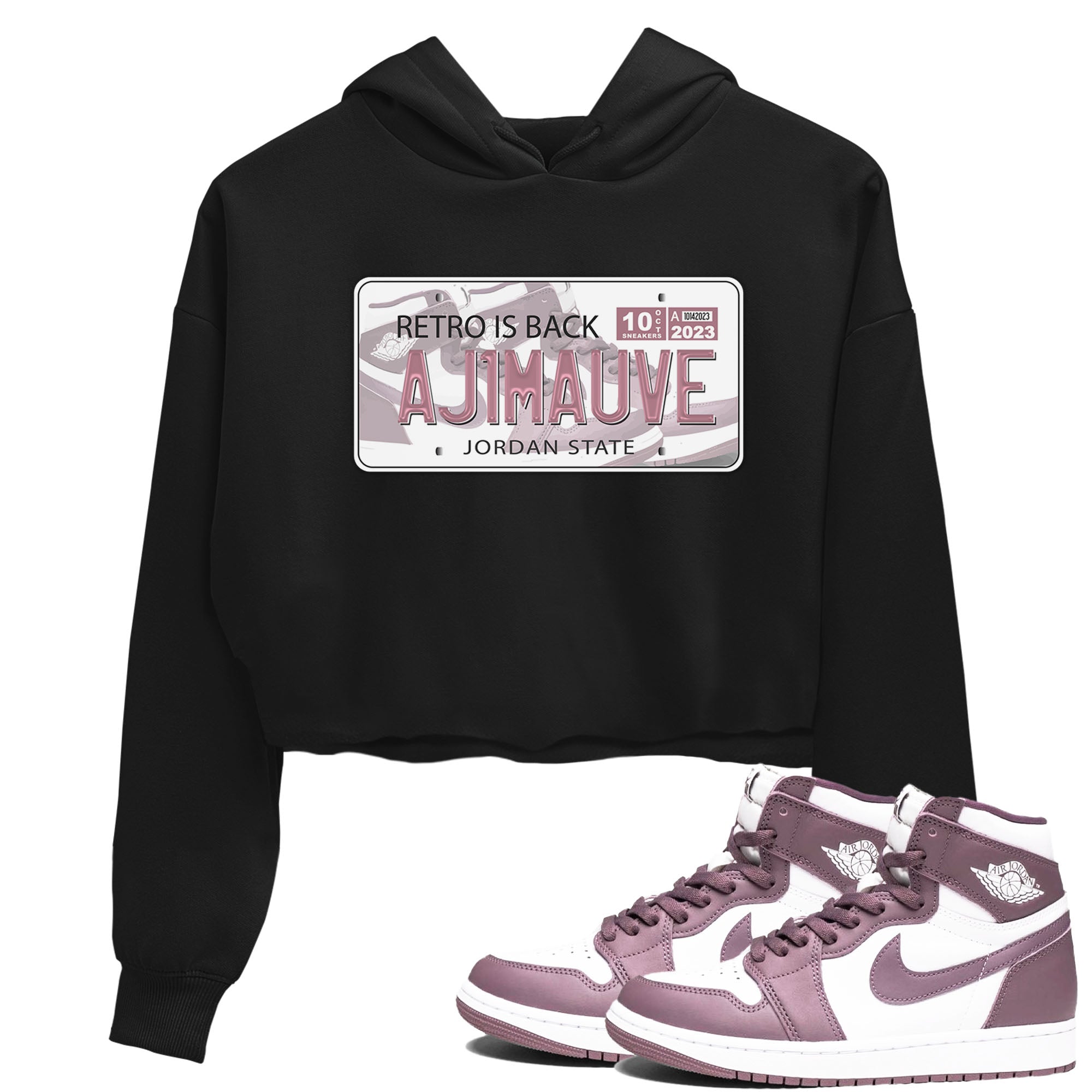 Jordan Plate snkmatch Women's Top - Air Jordan 1 Mauve