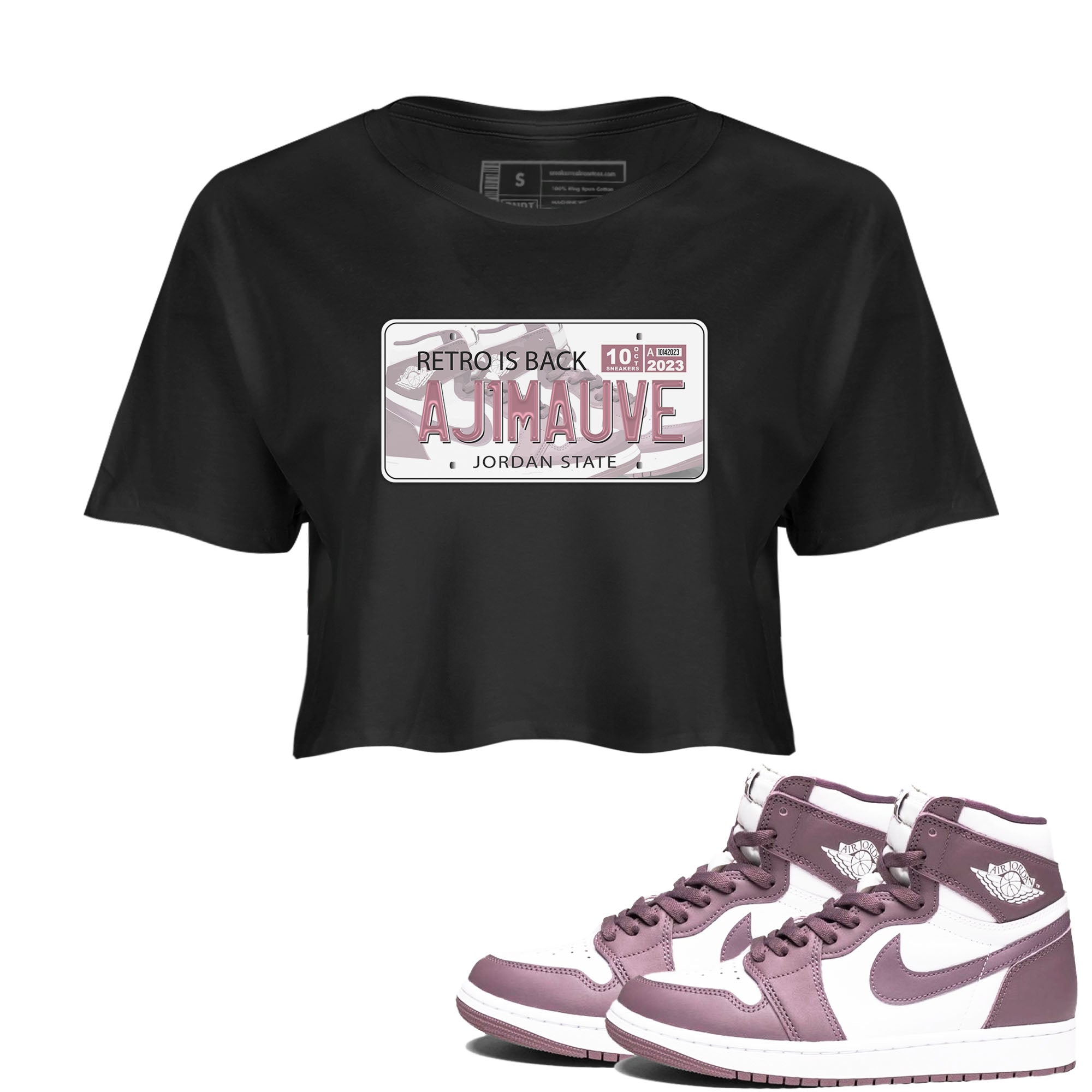 Jordan Plate snkmatch Women's Top - Air Jordan 1 Mauve