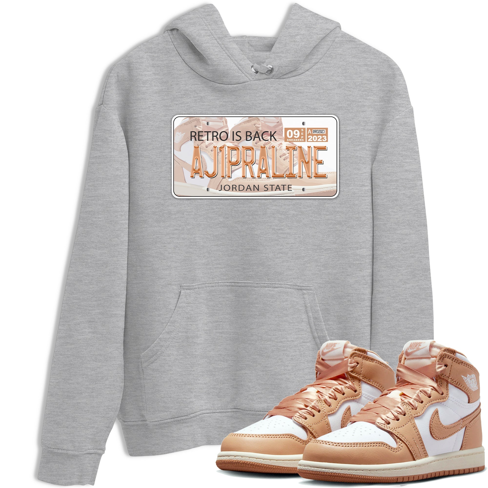 Jordan Plate snkmatch Tee - Air Jordan 1 Praline