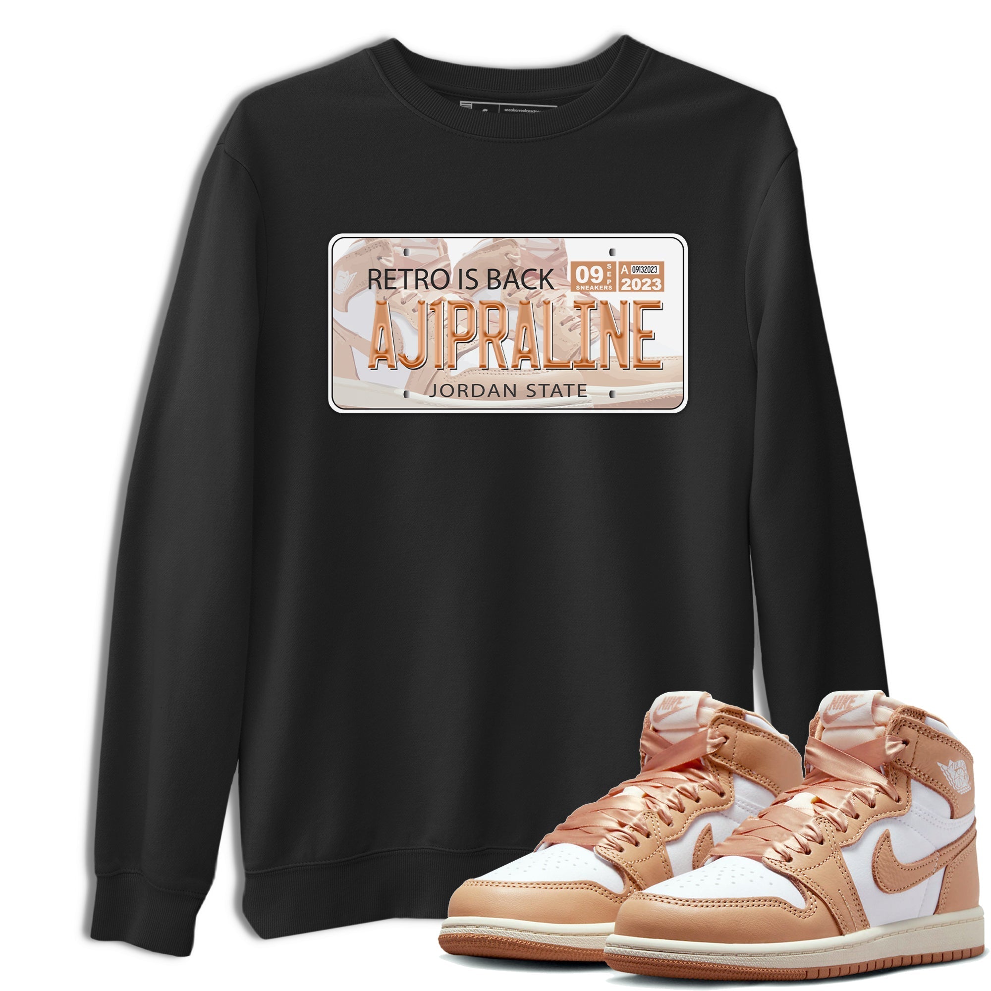 Jordan Plate snkmatch Tee - Air Jordan 1 Praline