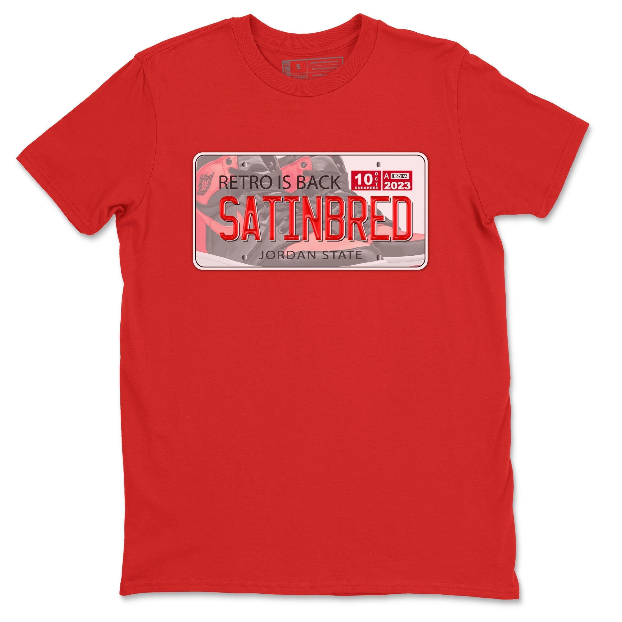 Jordan Plate snkmatch Tee - Air Jordan 1 Satin Bred