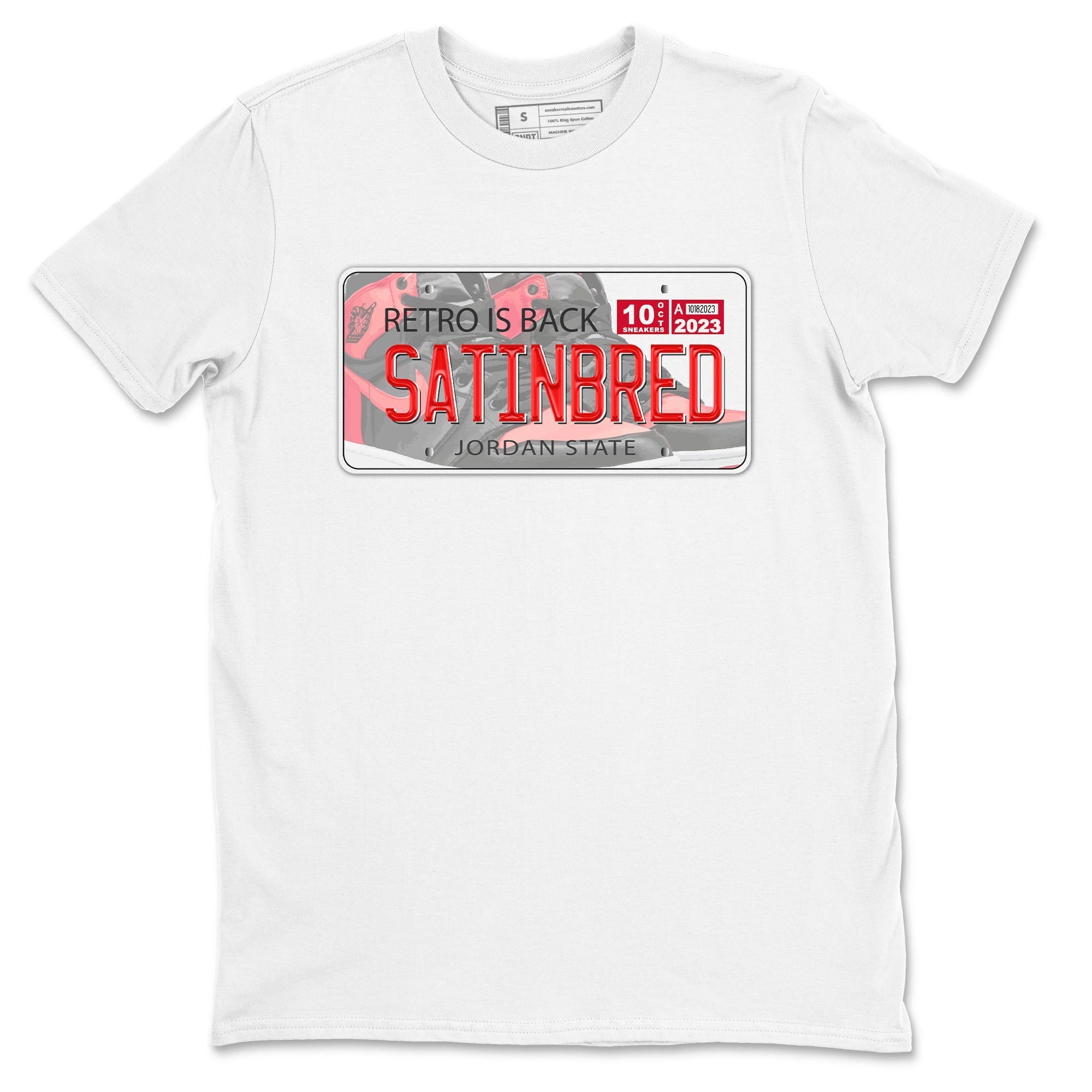 Jordan Plate snkmatch Tee - Air Jordan 1 Satin Bred