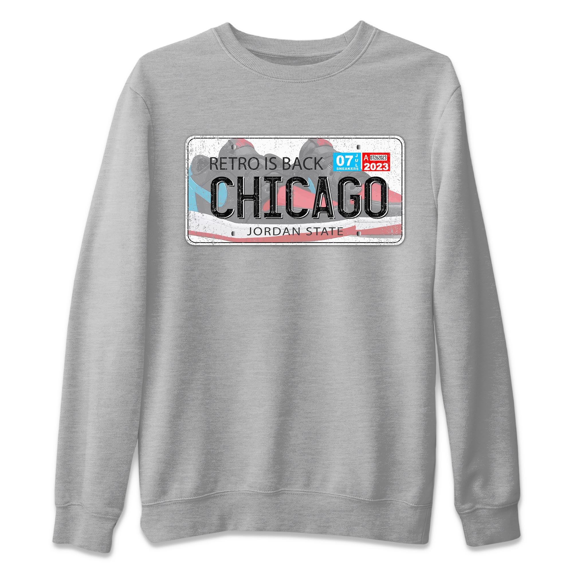 Jordan Plate snkmatch Tee - Air Jordan 1 UNC to Chicago
