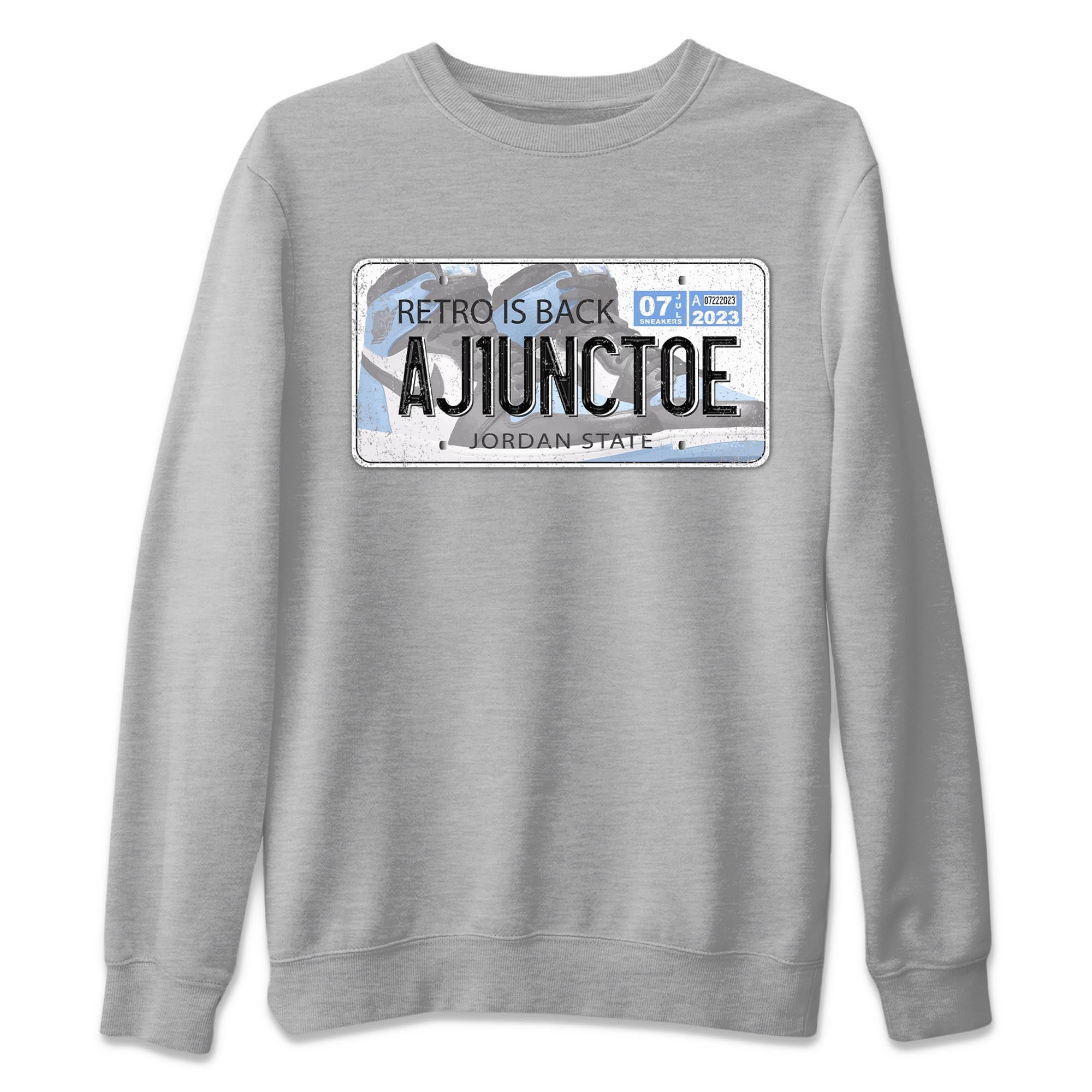 Jordan Plate snkmatch Tee - Air Jordan 1 UNC Toe