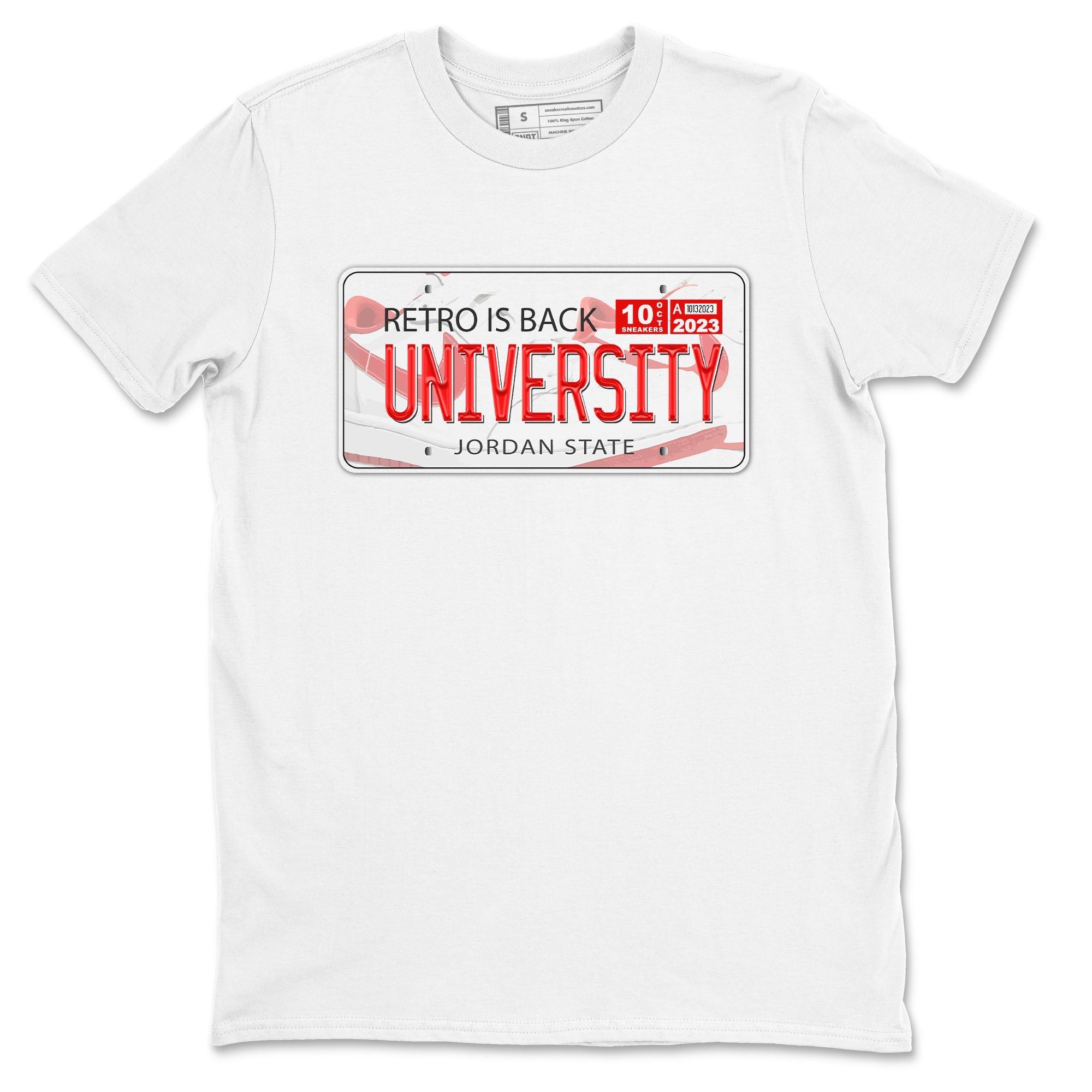 Jordan Plate snkmatch Tee - Air Jordan 1 University Red