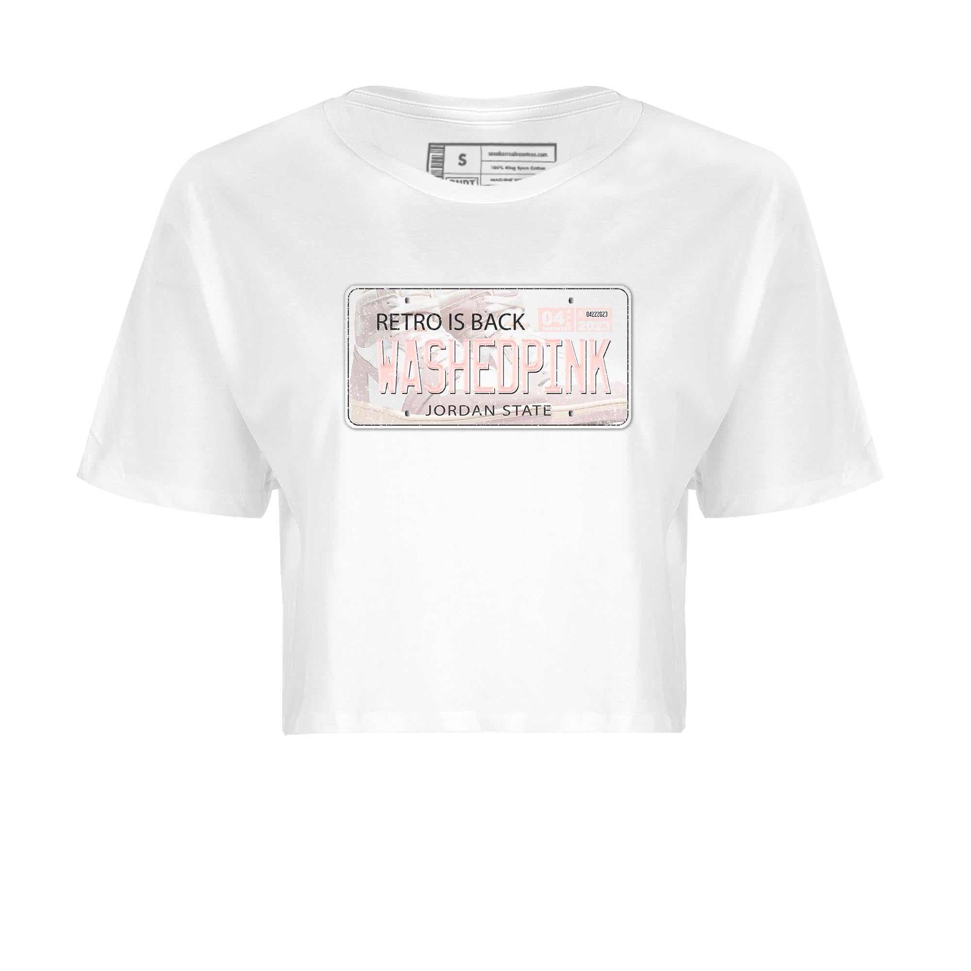 Jordan Plate Women's Tops - Air Jordan 1 Washed Pink