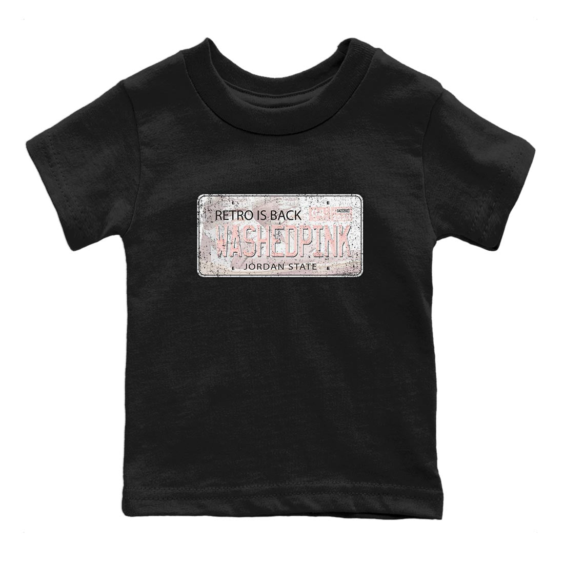 Jordan Plate Kids Tops - Air Jordan 1 Washed Pink