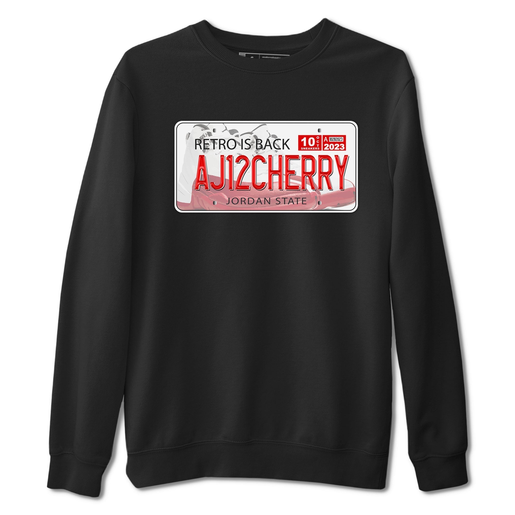 Jordan Plate snkmatch Tee - Air Jordan 12 Cherry