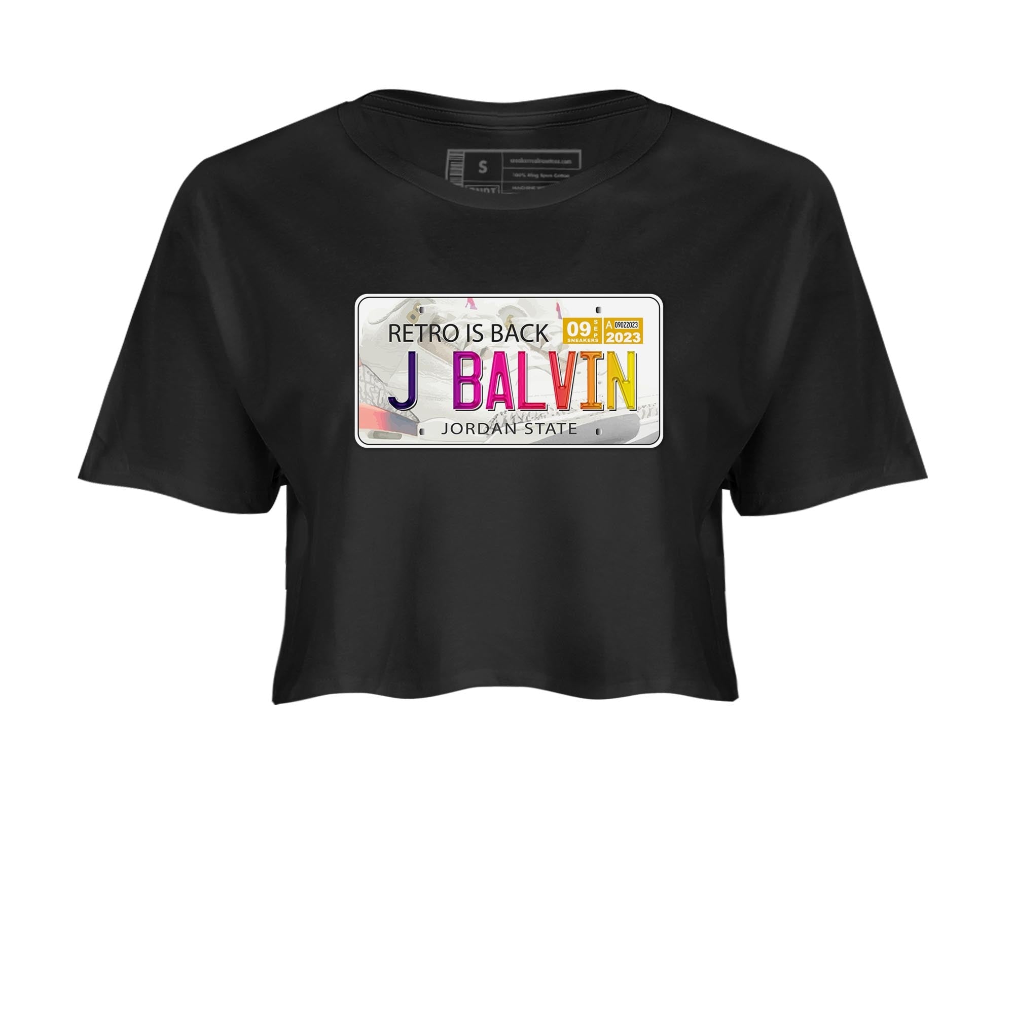 Jordan Plate snkmatch Women's Top - Air Jordan 3 J Balvin