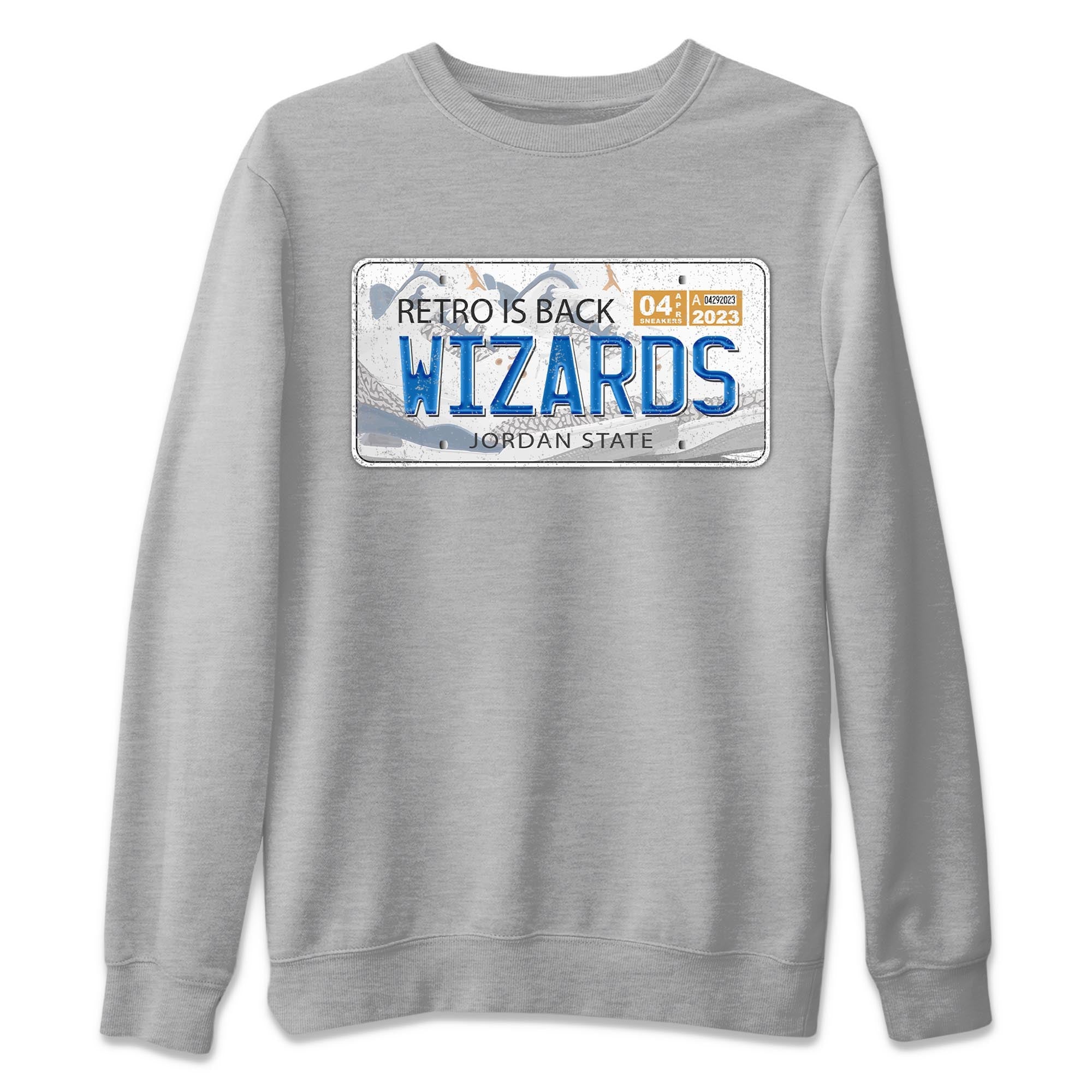 Jordan Plate Unisex Tops - Air Jordan 3 Wizards