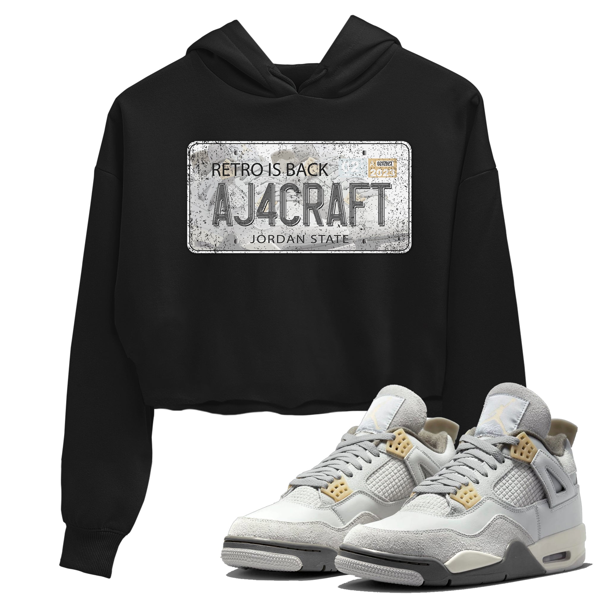 Jordan Plate Women's Tops - Air Jordan 4 Craft