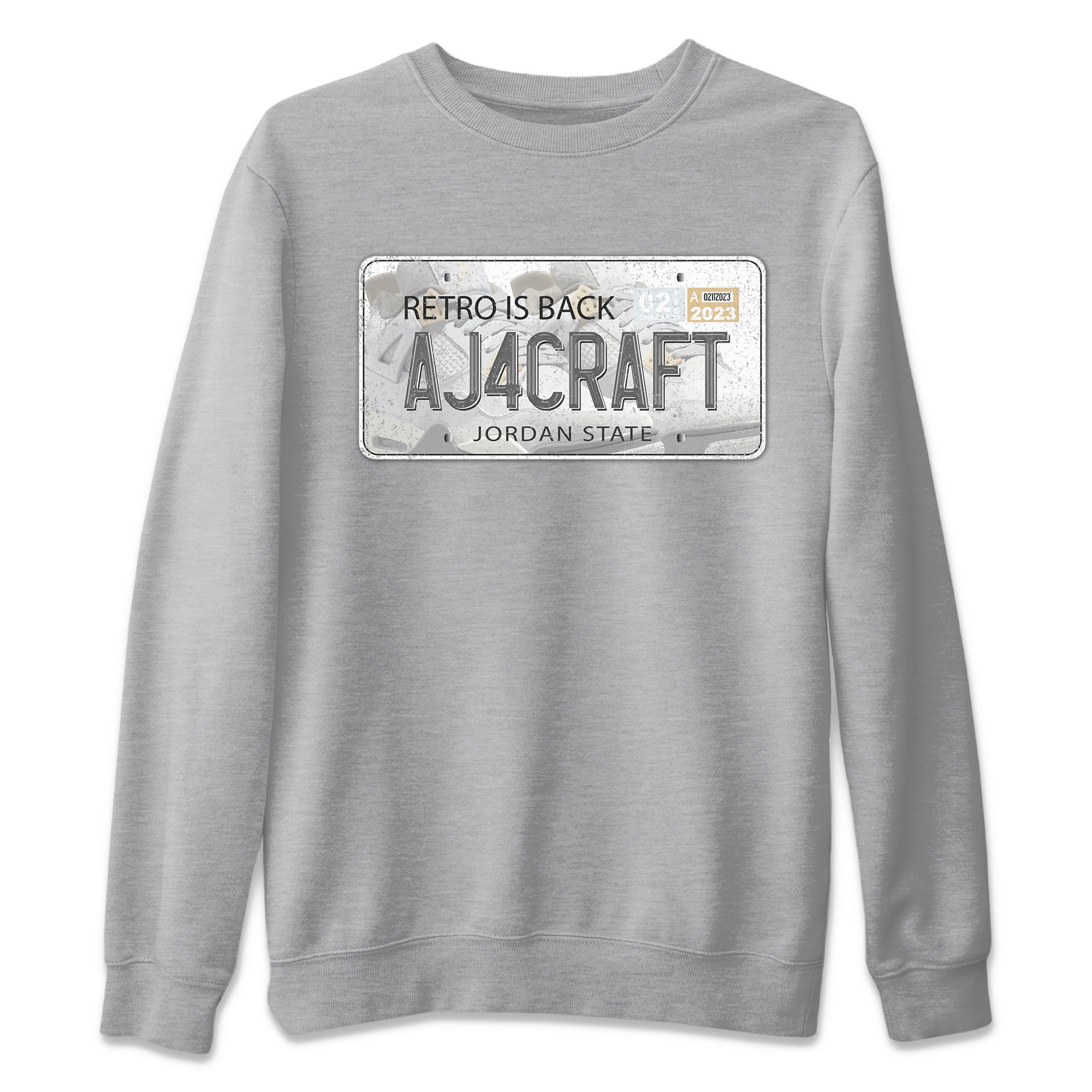 Jordan Plate Unisex Tops - Air Jordan 4 Craft