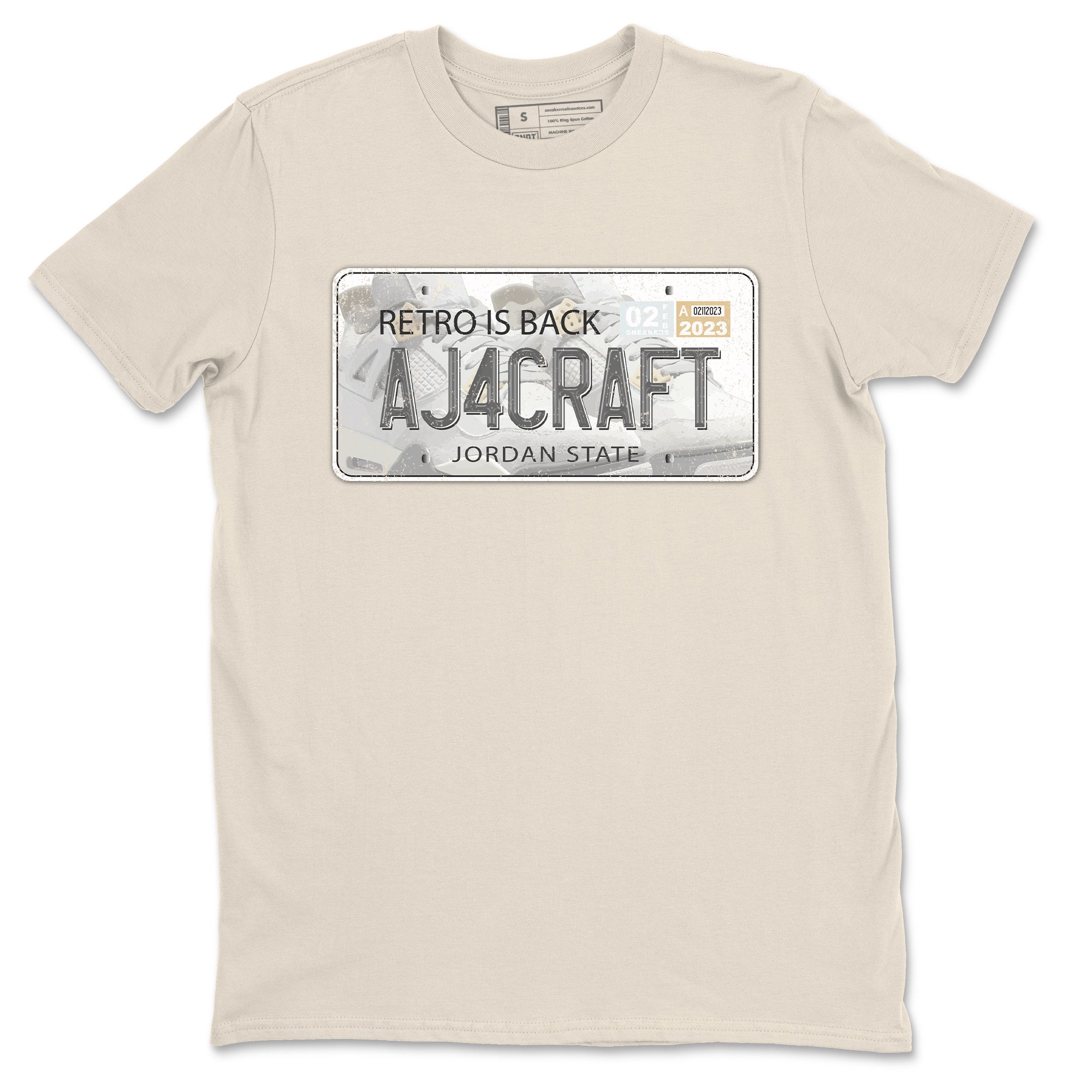Jordan Plate Unisex Tops - Air Jordan 4 Craft
