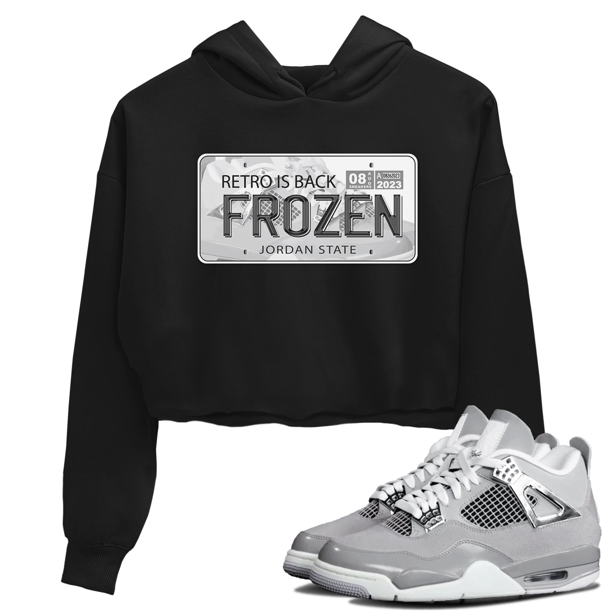 Jordan Plate snkmatch Women's Top - Air Jordan 4 Frozen Moments