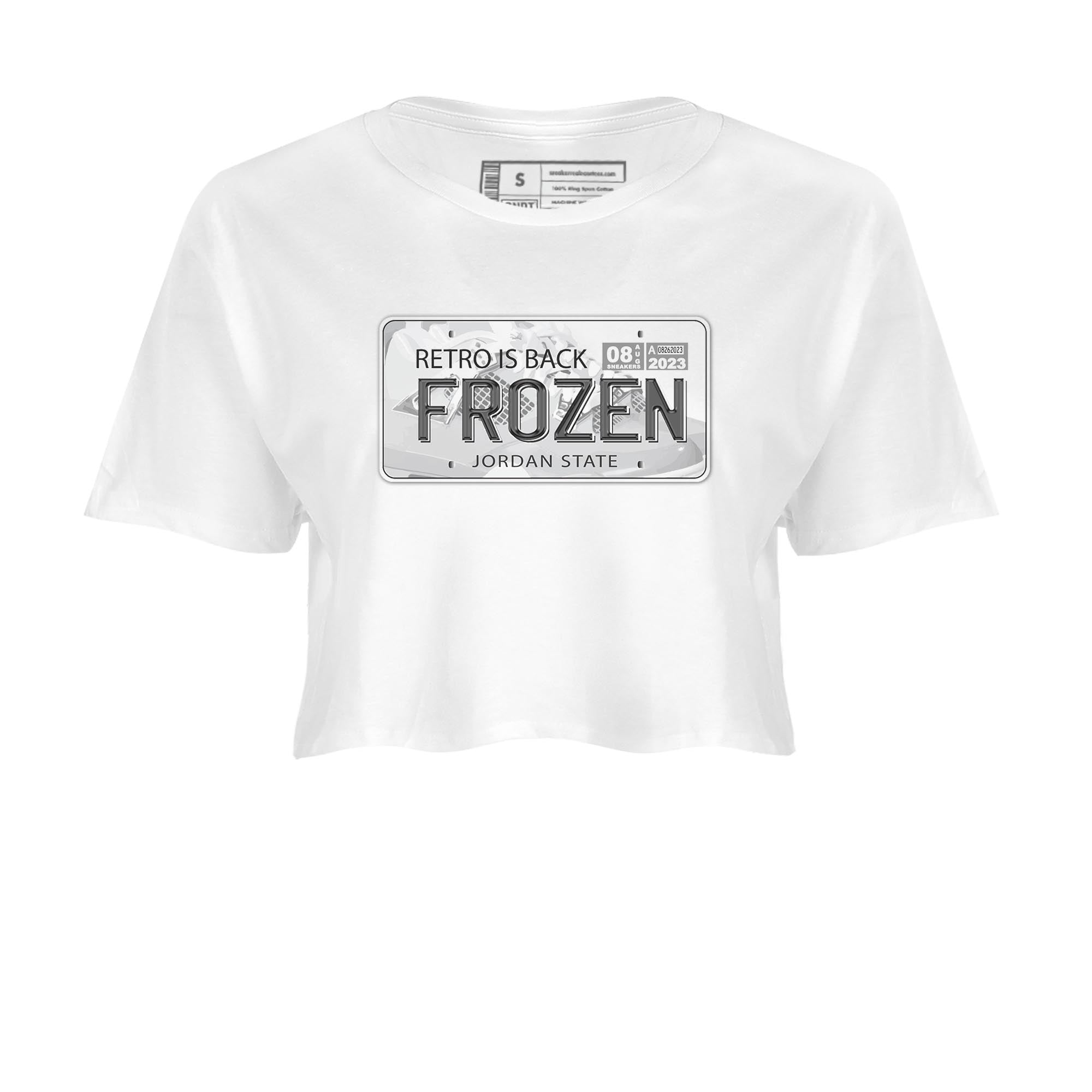 Jordan Plate snkmatch Women's Top - Air Jordan 4 Frozen Moments