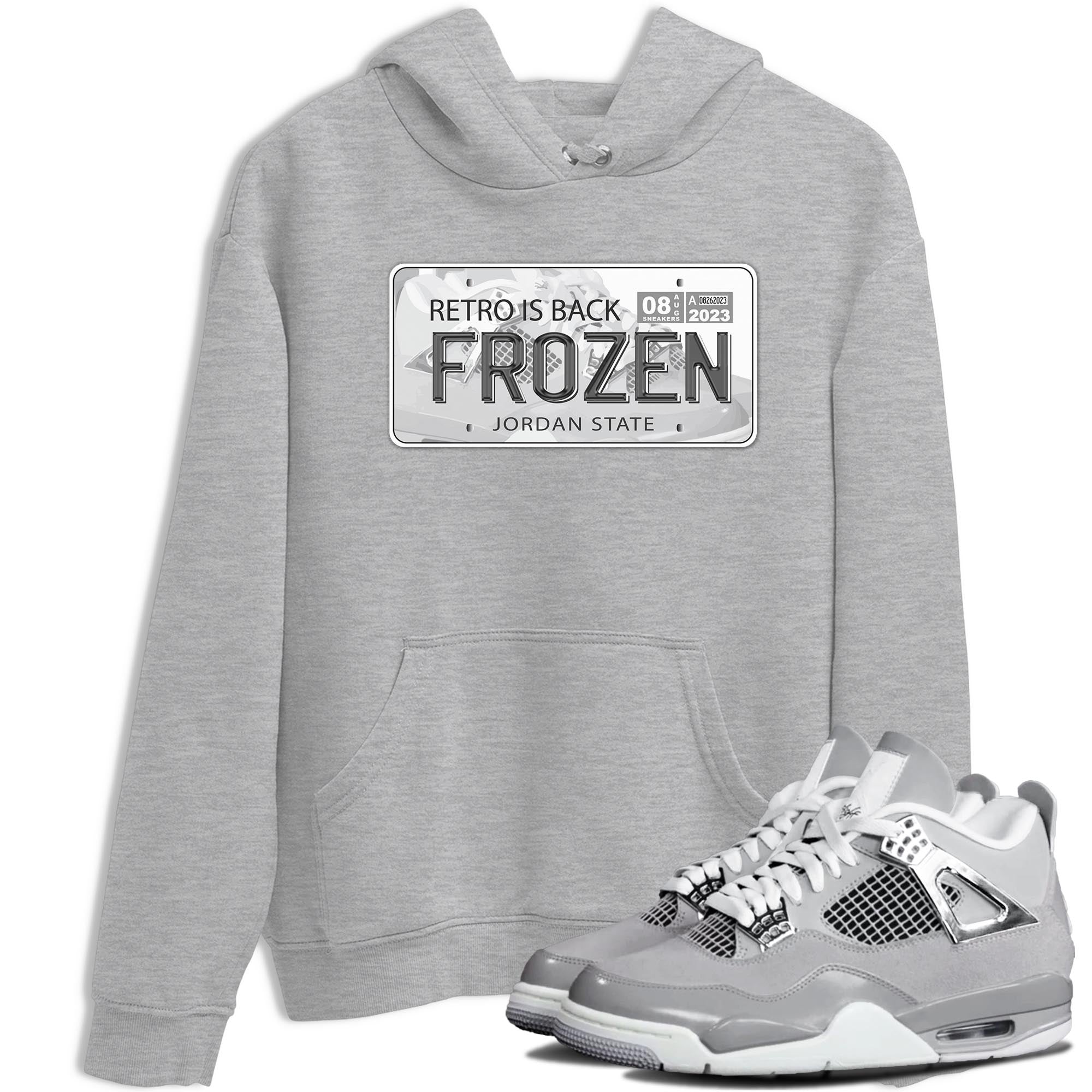 Jordan Plate snkmatch Tee - Air Jordan 4 Frozen Moments