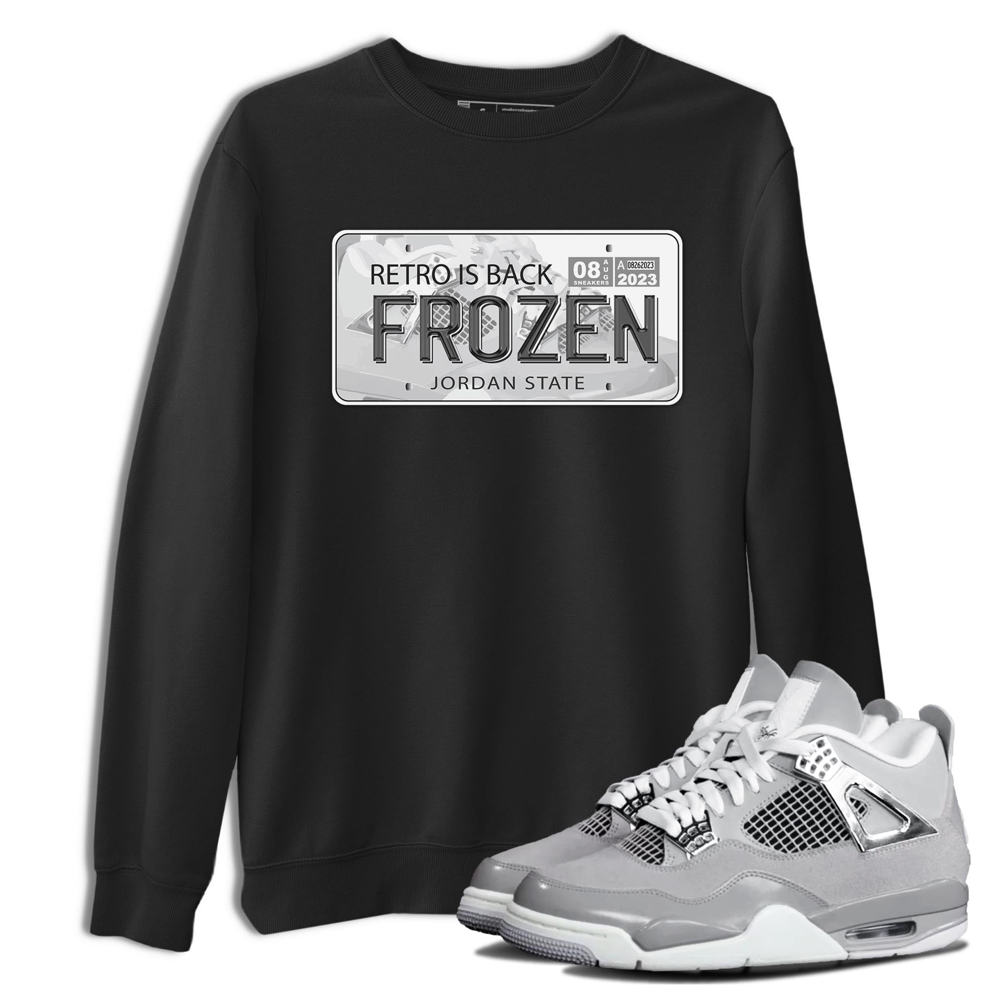 Jordan Plate snkmatch Tee - Air Jordan 4 Frozen Moments