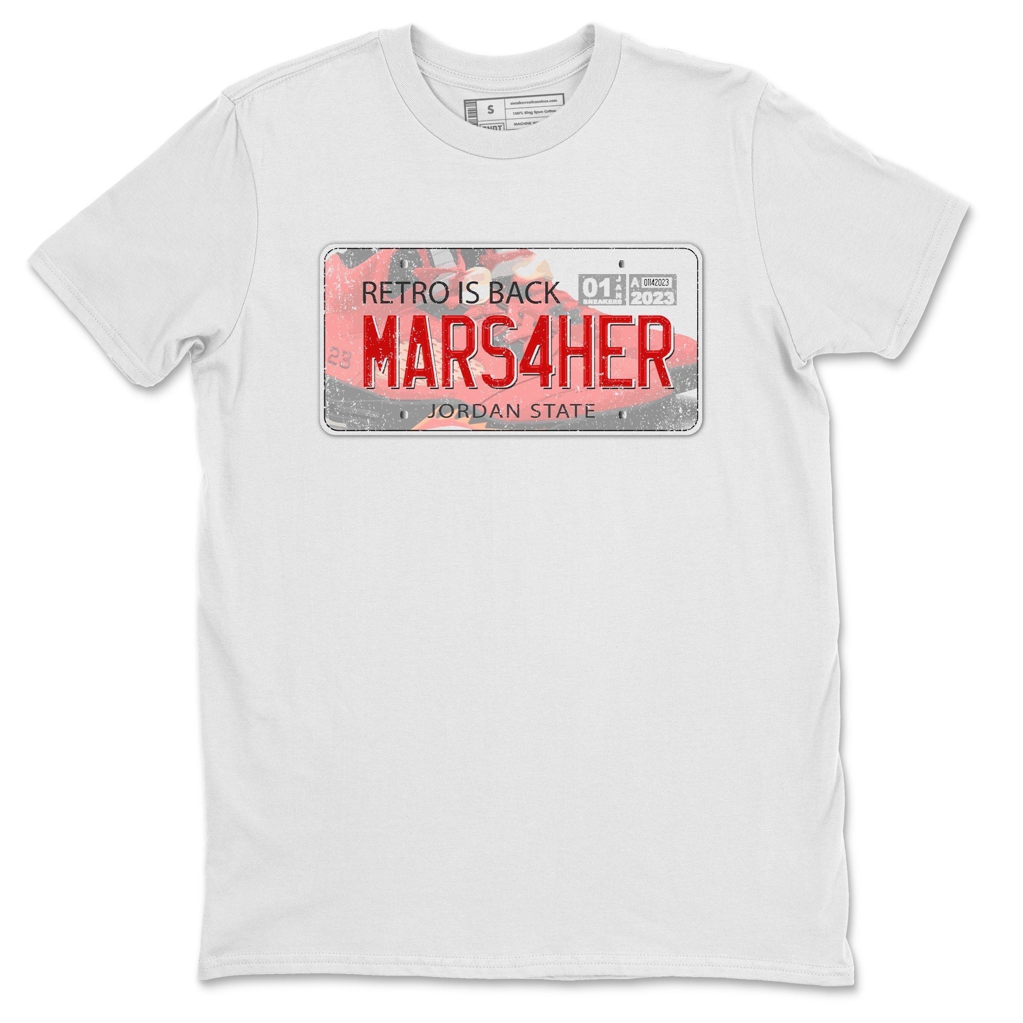 Jordan Plate Unisex Tops - Air Jordan 5 Mars For Her
