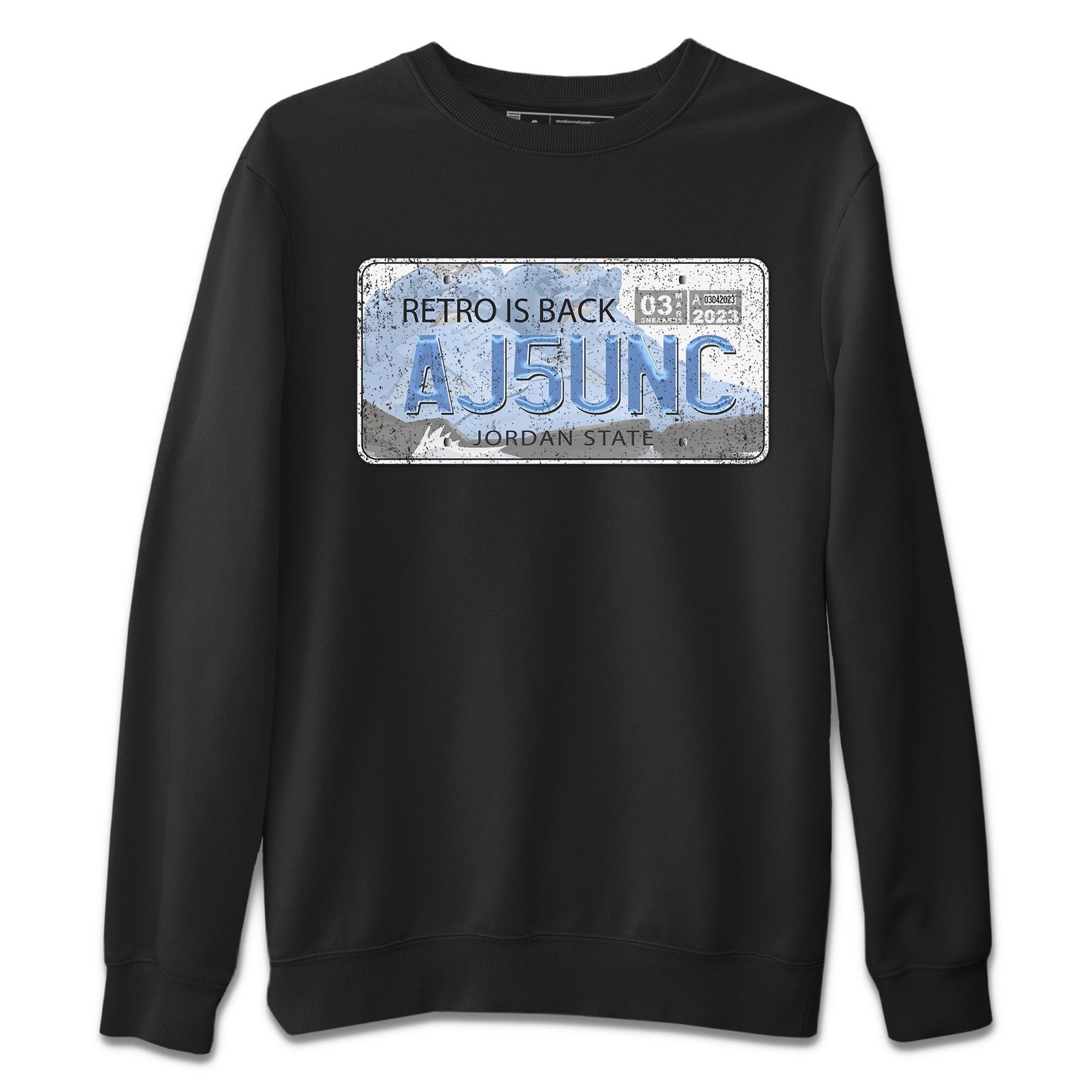 Jordan Plate Unisex Tops - Air Jordan 5 UNC