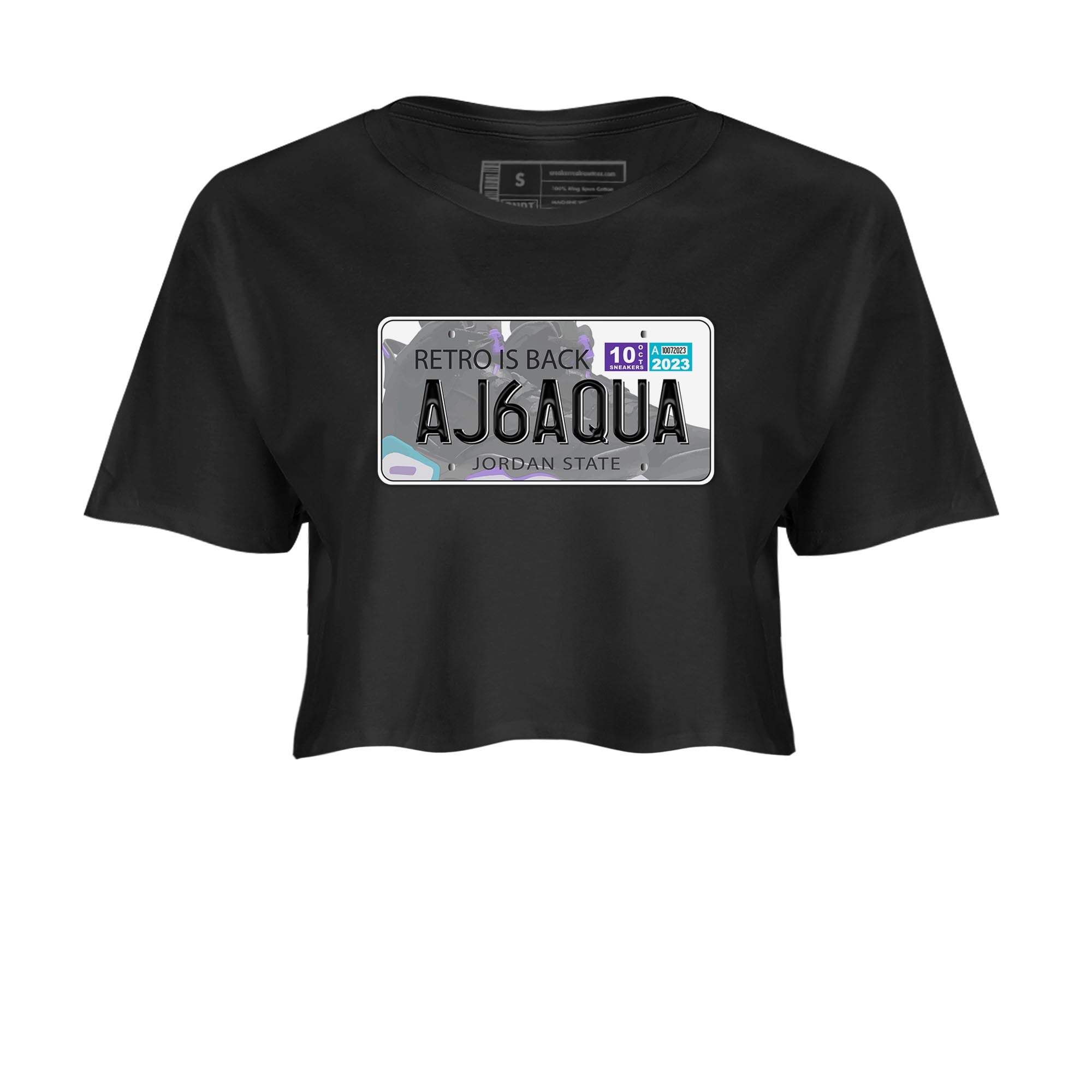Jordan Plate snkmatch Women's Top - Air Jordan 6 Aqua