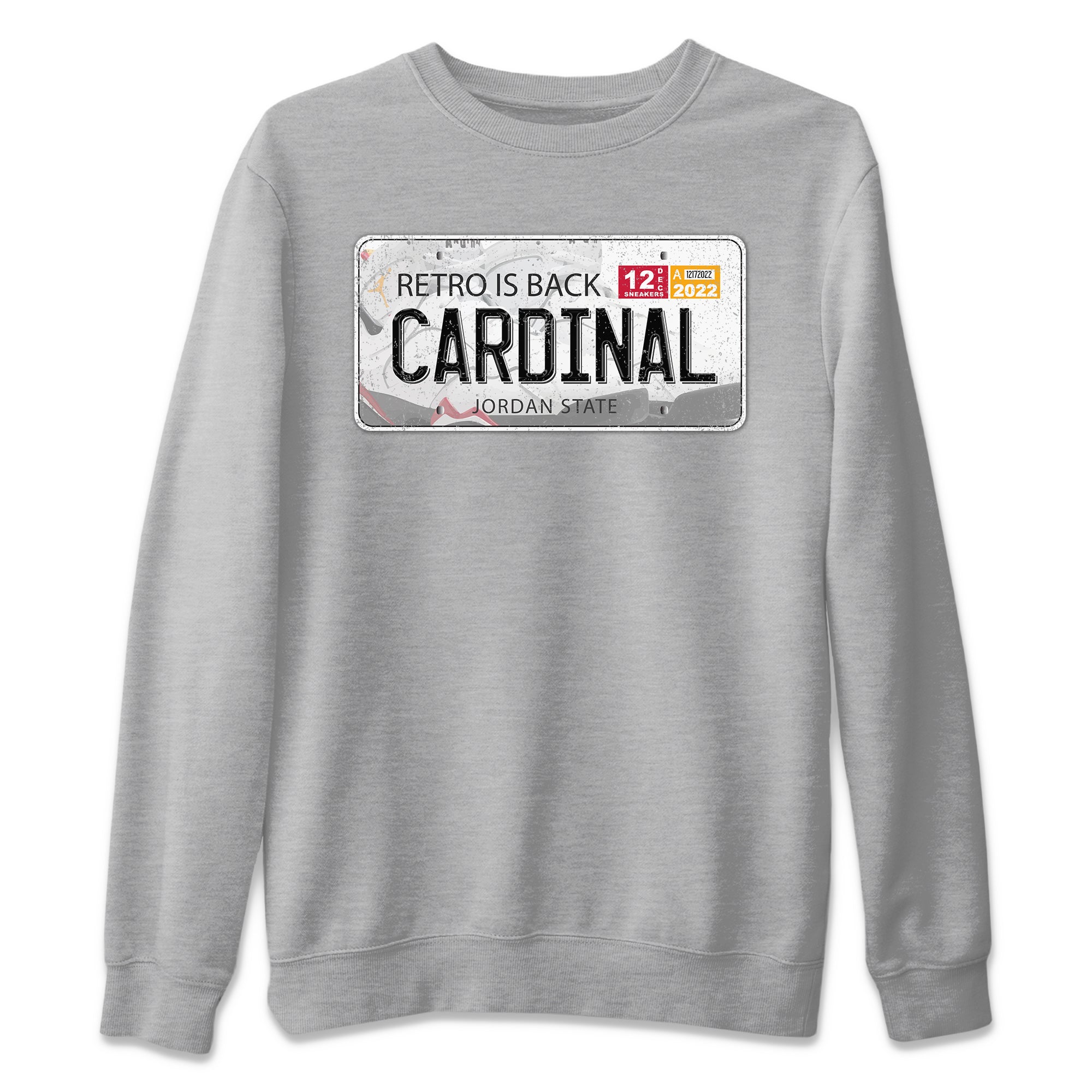 Jordan Plate Unisex Tops - Air Jordan 7 Cardinal
