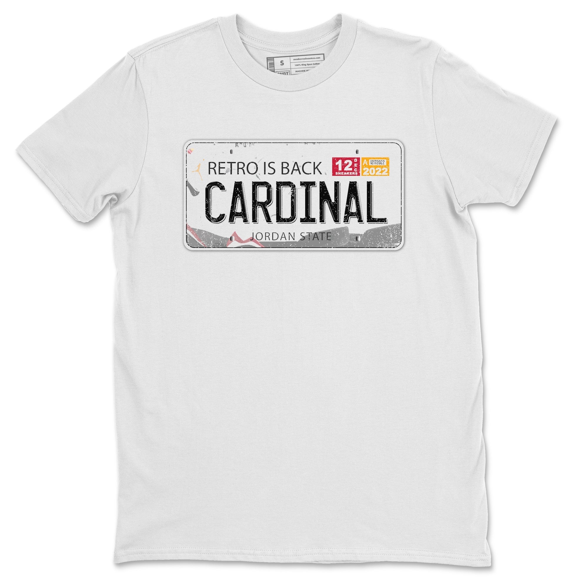 Jordan Plate Unisex Tops - Air Jordan 7 Cardinal
