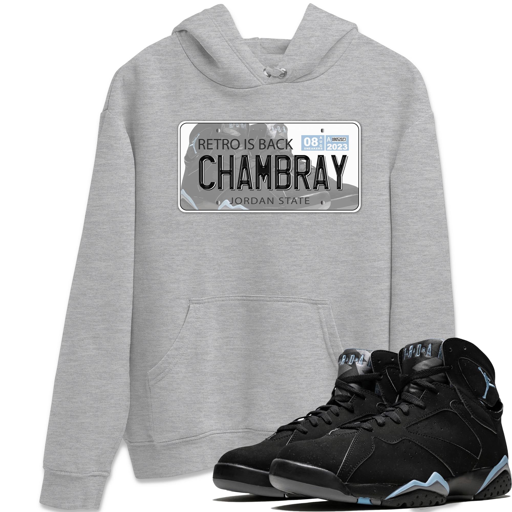 Jordan Plate snkmatch Tee - Air Jordan 7 Chambray