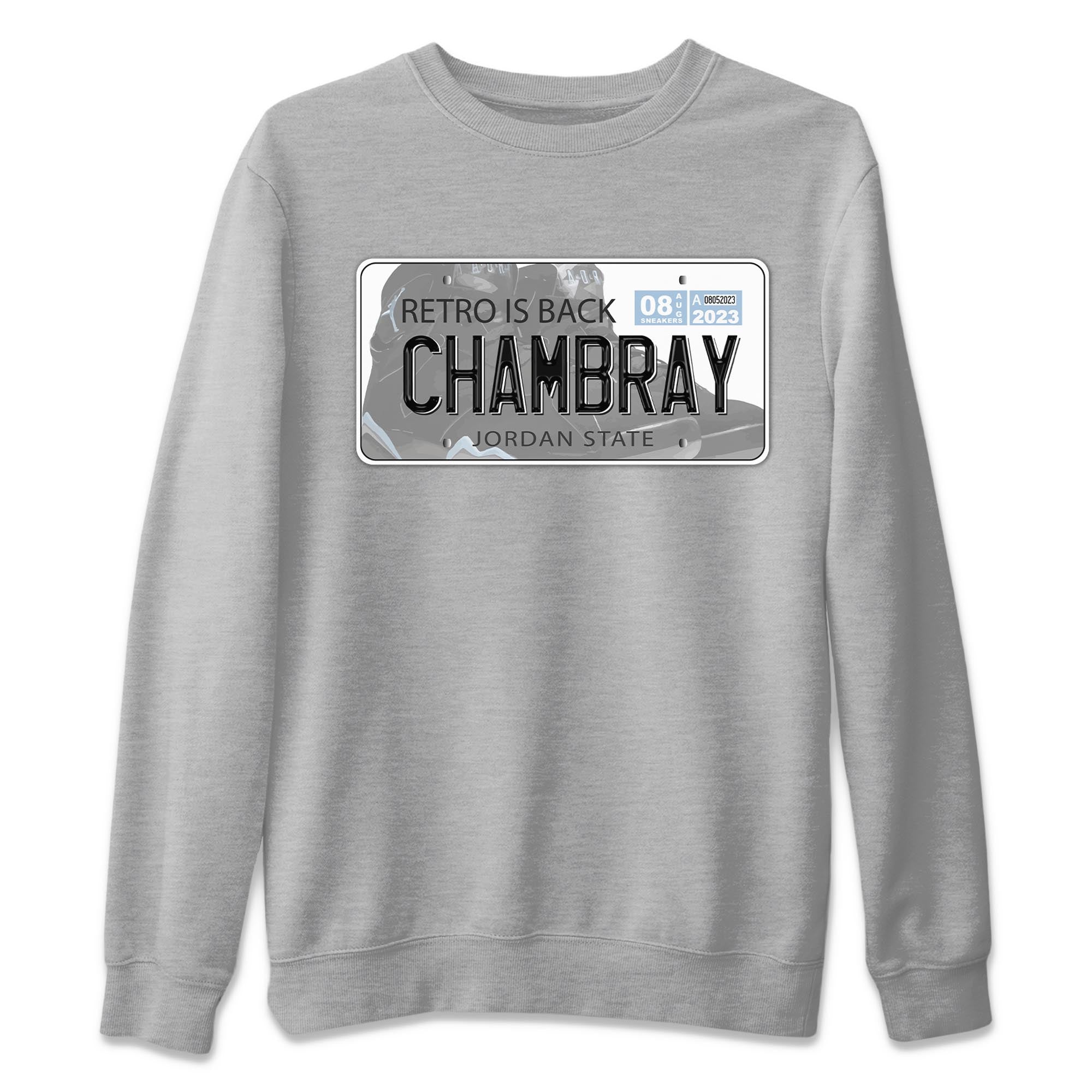 Jordan Plate snkmatch Tee - Air Jordan 7 Chambray