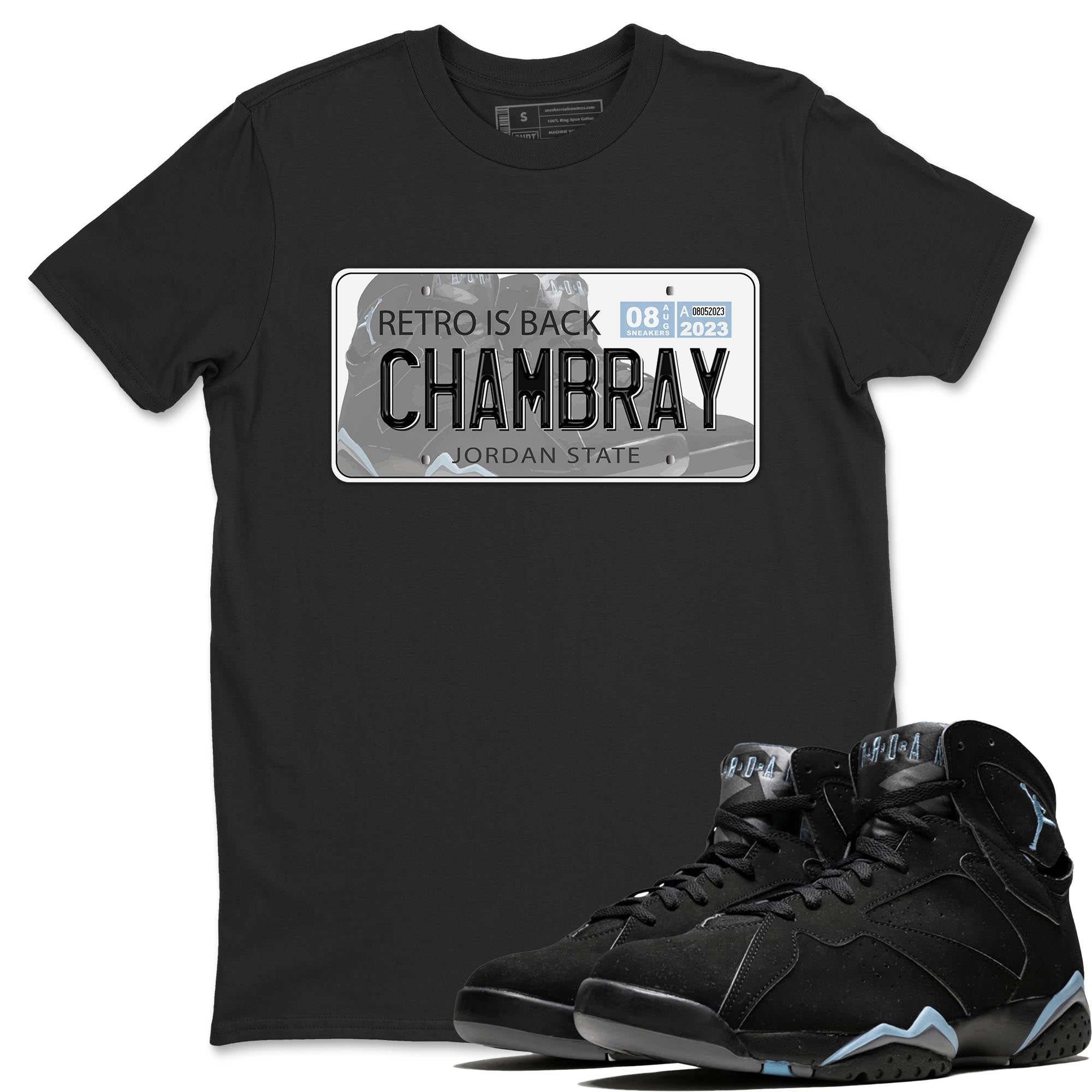 Jordan Plate snkmatch Tee - Air Jordan 7 Chambray