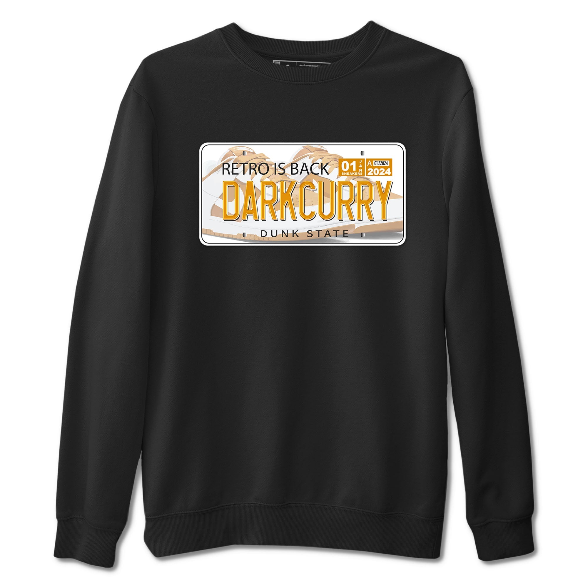 Jordan plate snkmatch Tees - Dunk Dark Curry