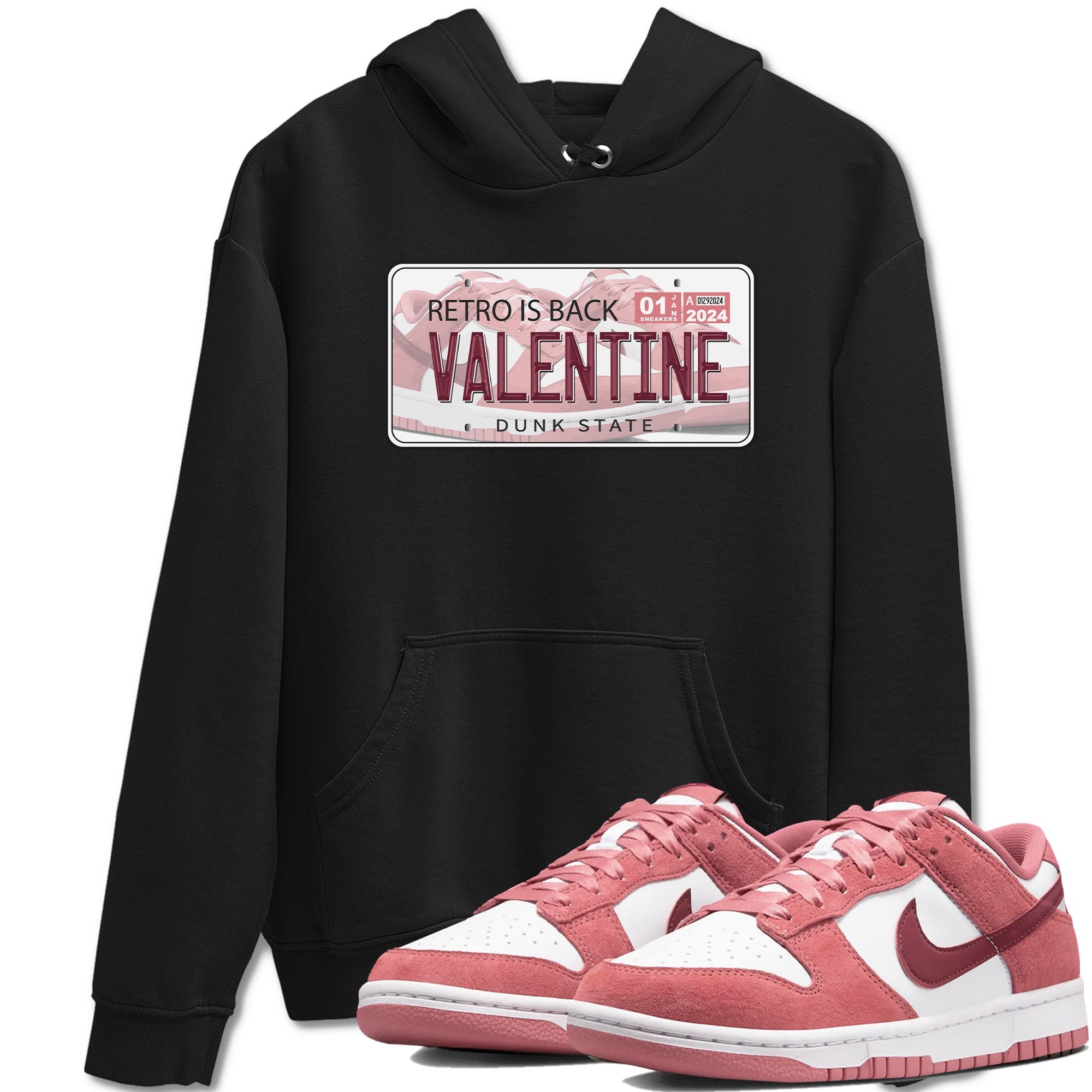 Jordan Plate snkmatch Tees - Dunk Valentines Day 2024