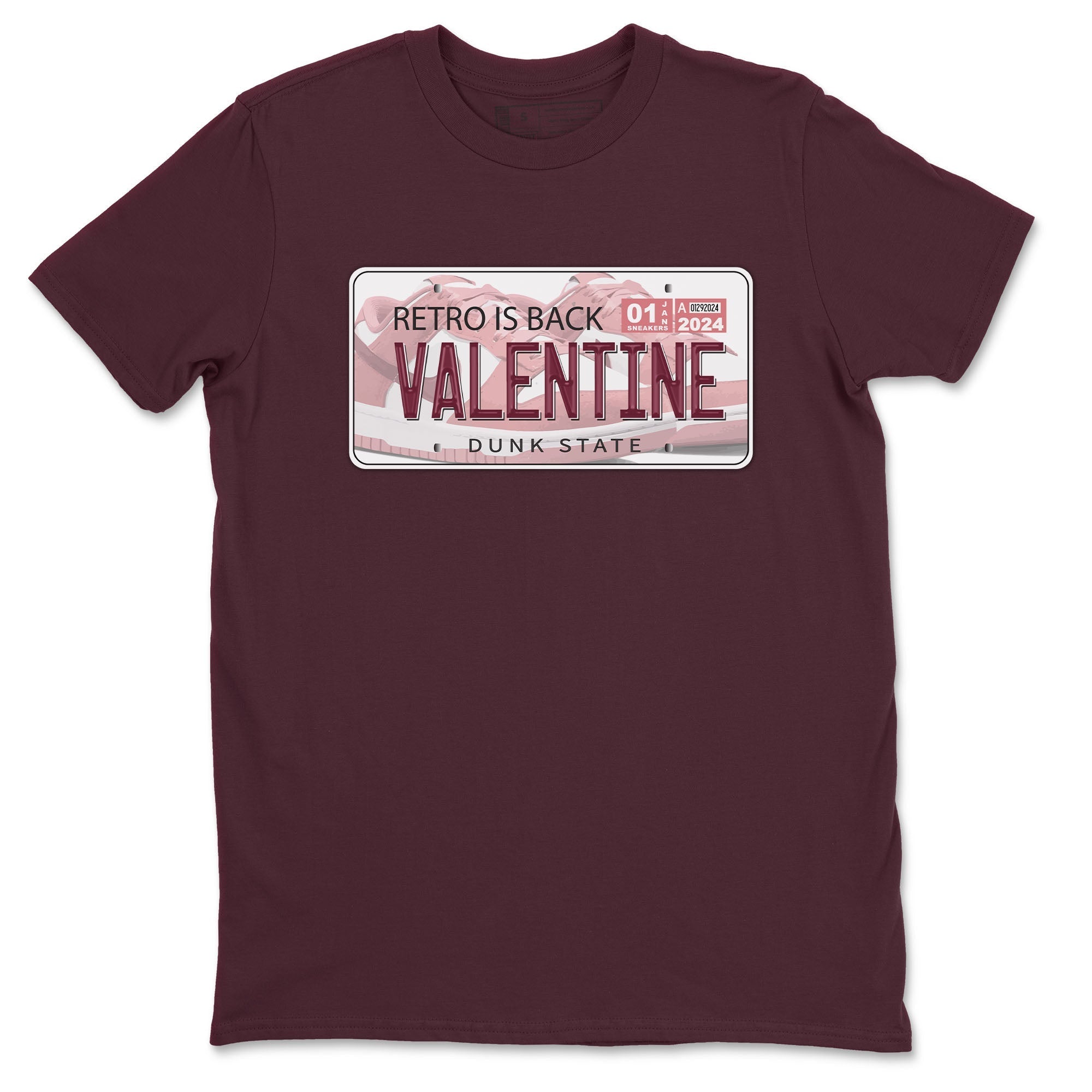 Jordan Plate snkmatch Tees - Dunk Valentines Day 2024