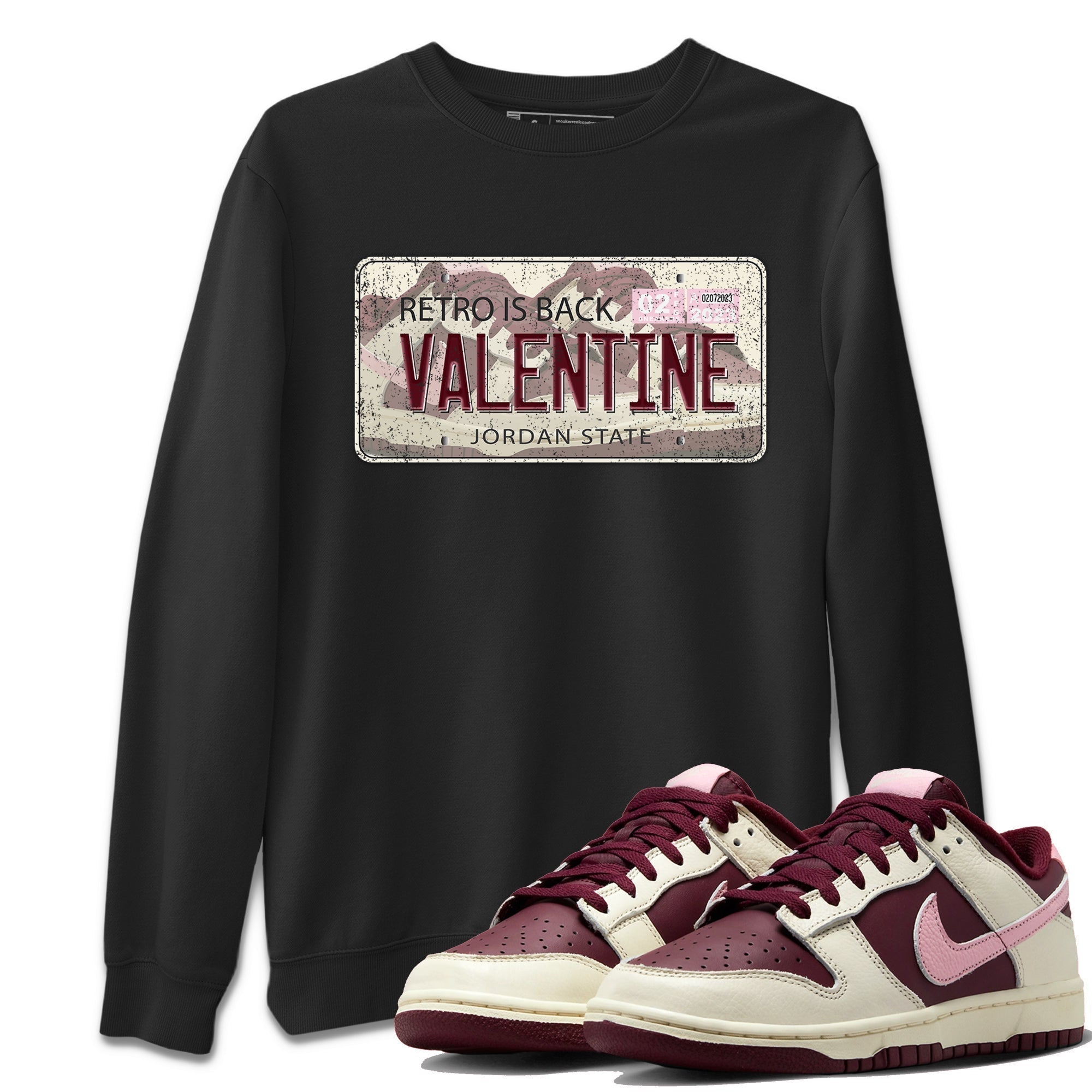 Jordan Plate Unisex Tops - Dunk Valentines Day