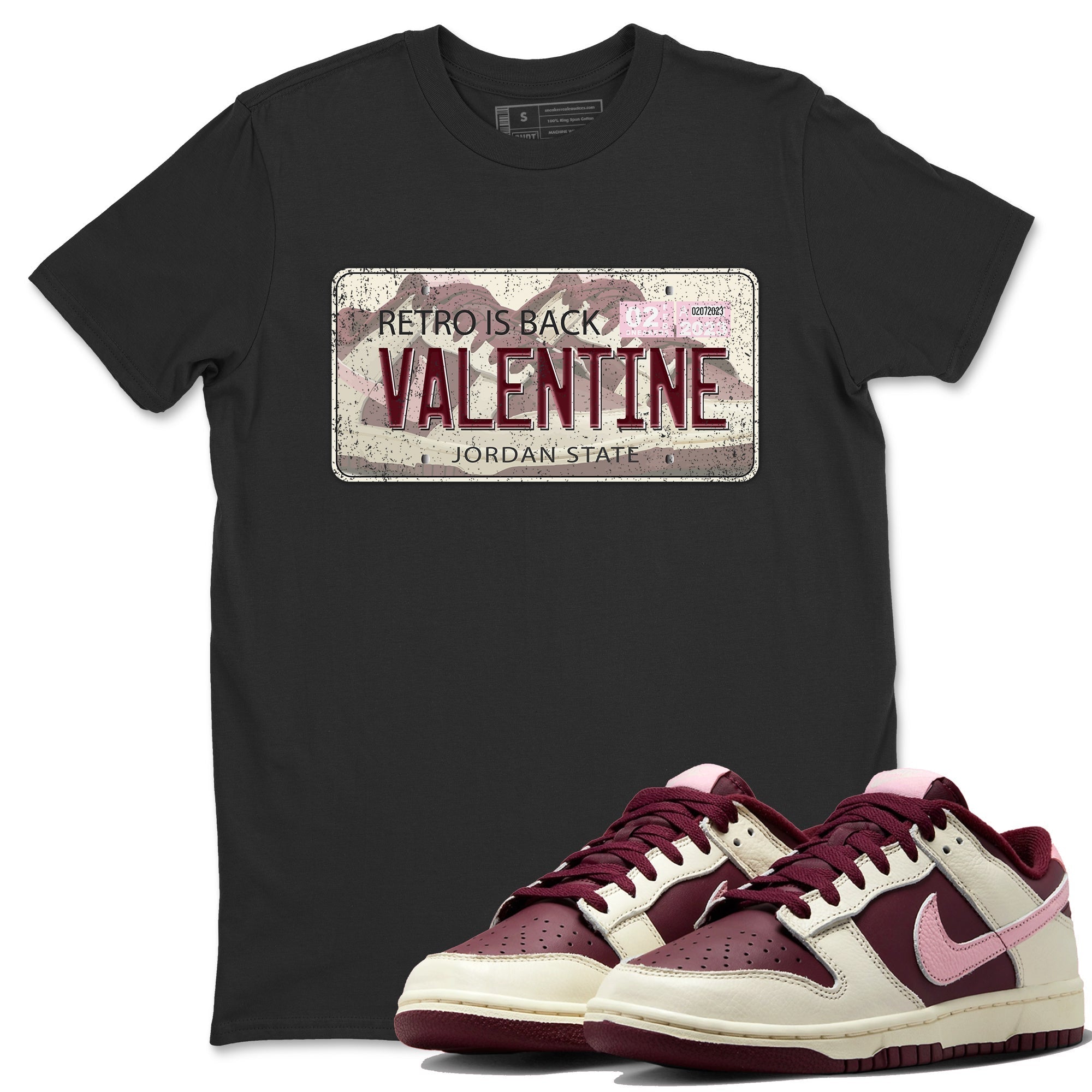Jordan Plate Unisex Tops - Dunk Valentines Day