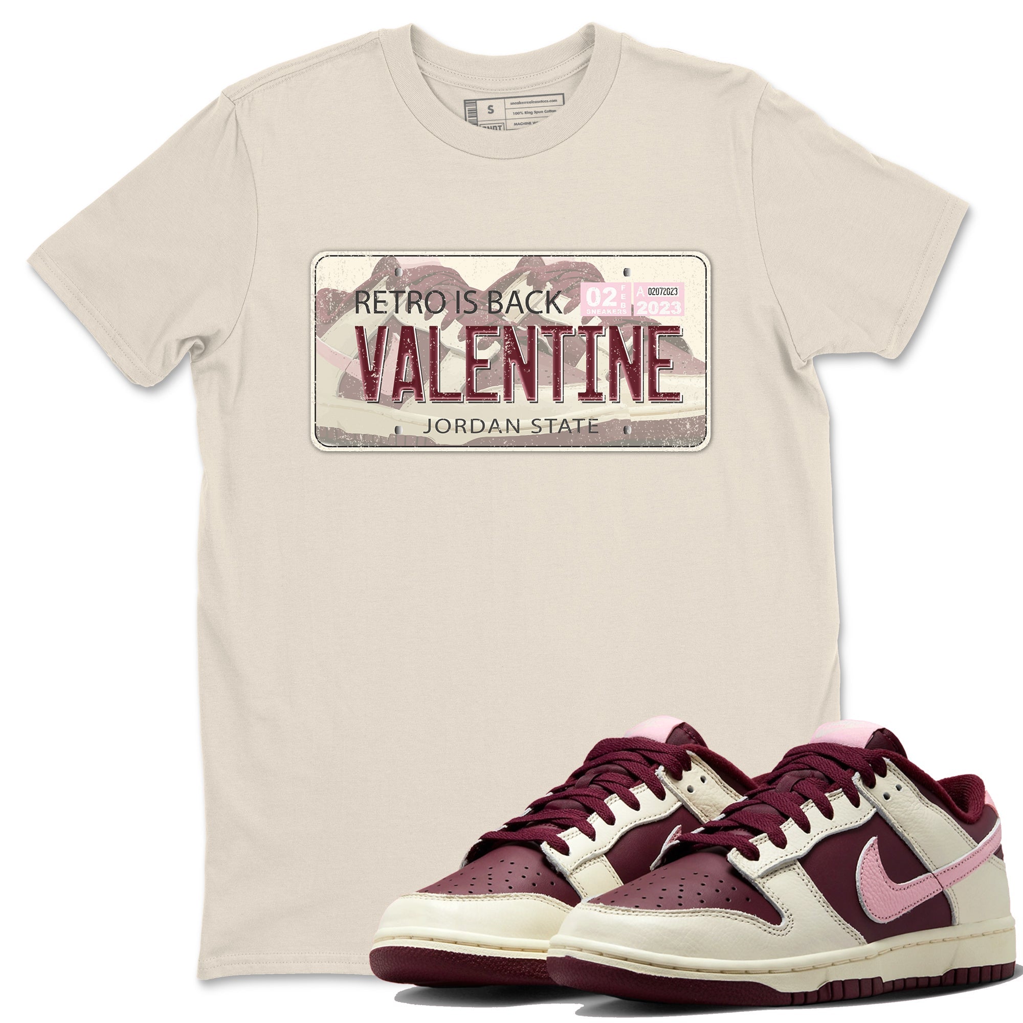 Jordan Plate Unisex Tops - Dunk Valentines Day
