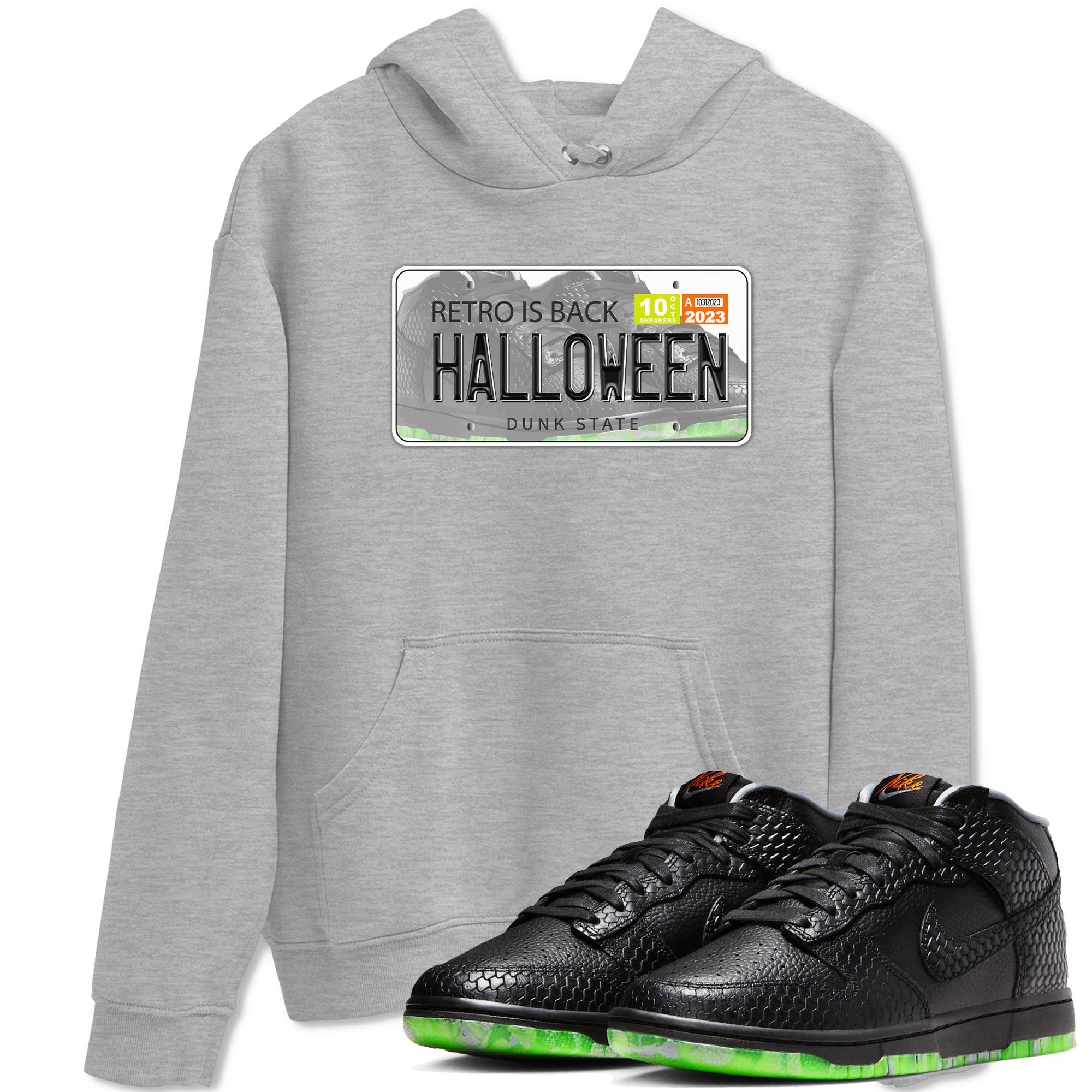 Jordan Plate snkmatch Tee - Dunk Halloween
