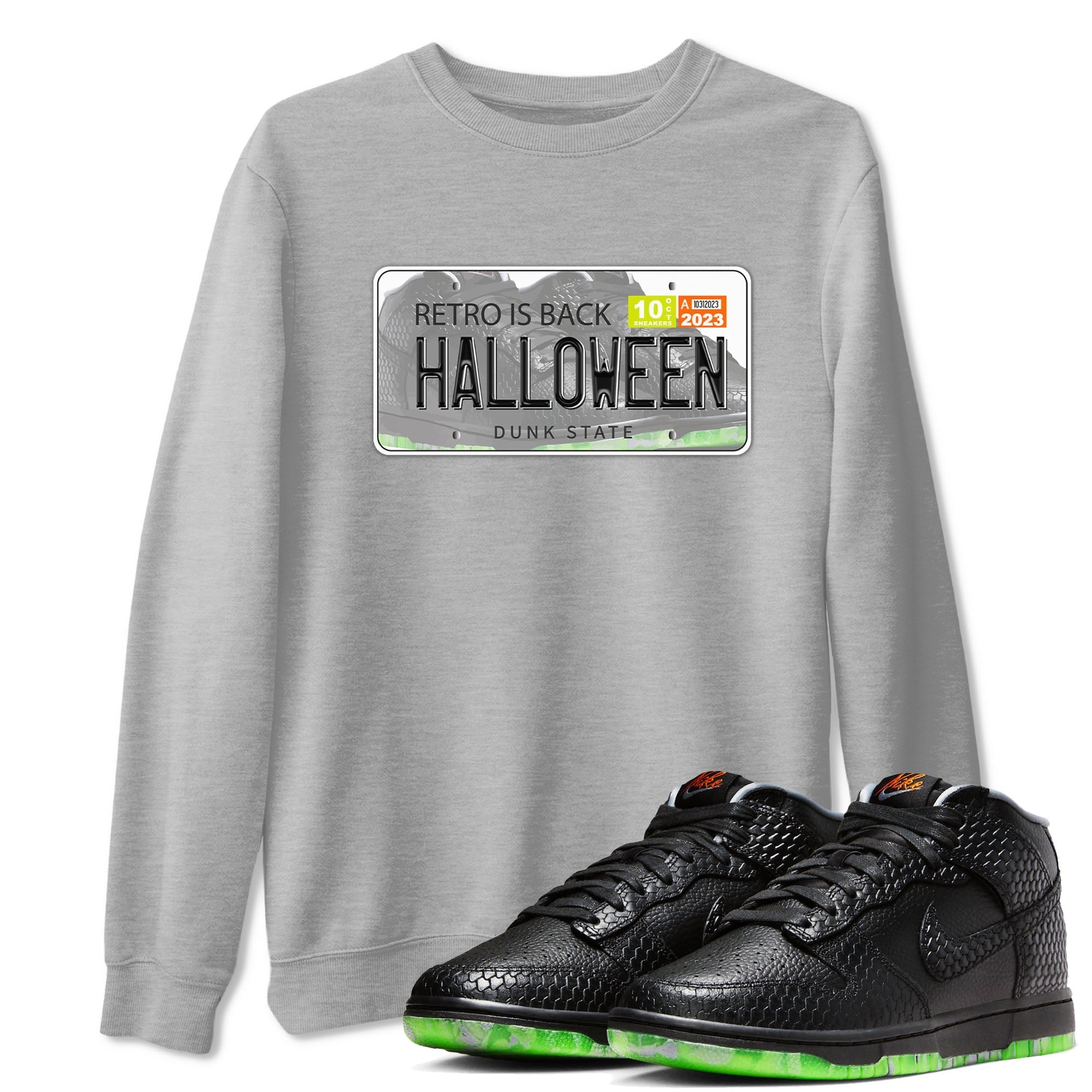 Jordan Plate snkmatch Tee - Dunk Halloween