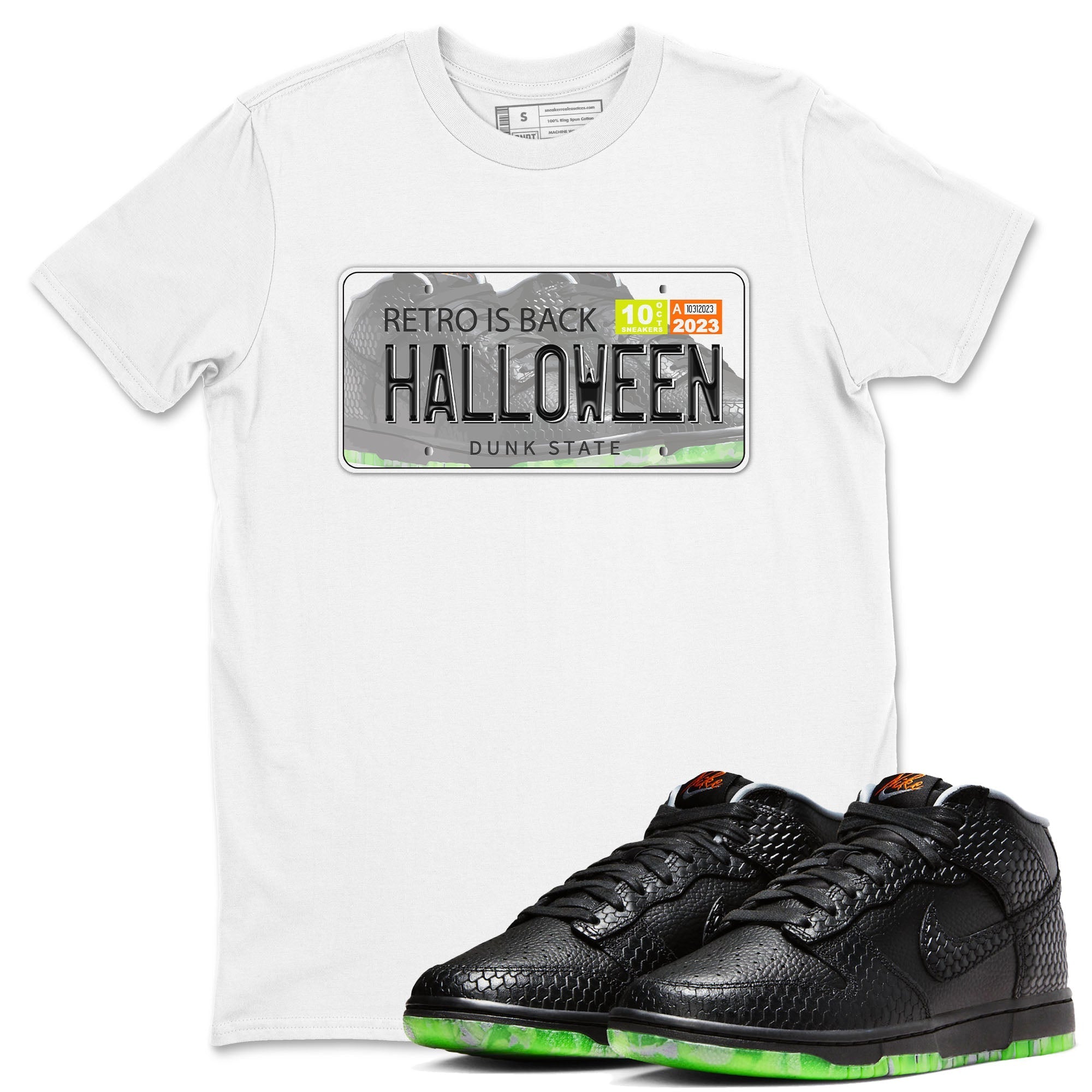 Jordan Plate snkmatch Tee - Dunk Halloween