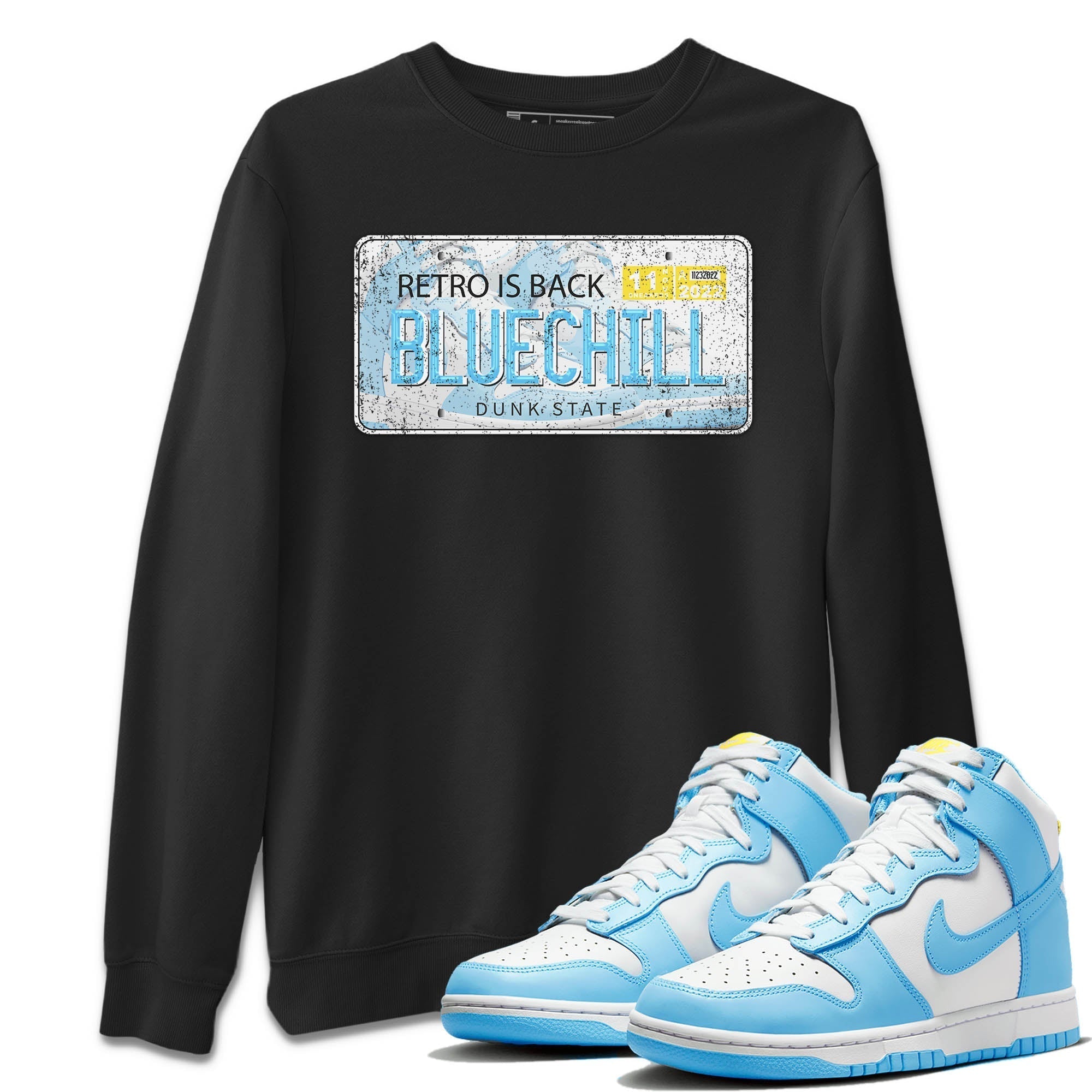 Jordan Plate Unisex Tops - Dunk Blue Chill