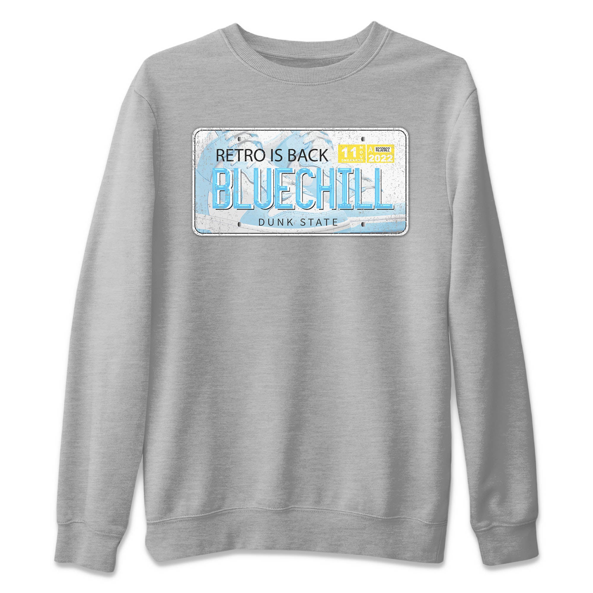 Jordan Plate Unisex Tops - Dunk Blue Chill