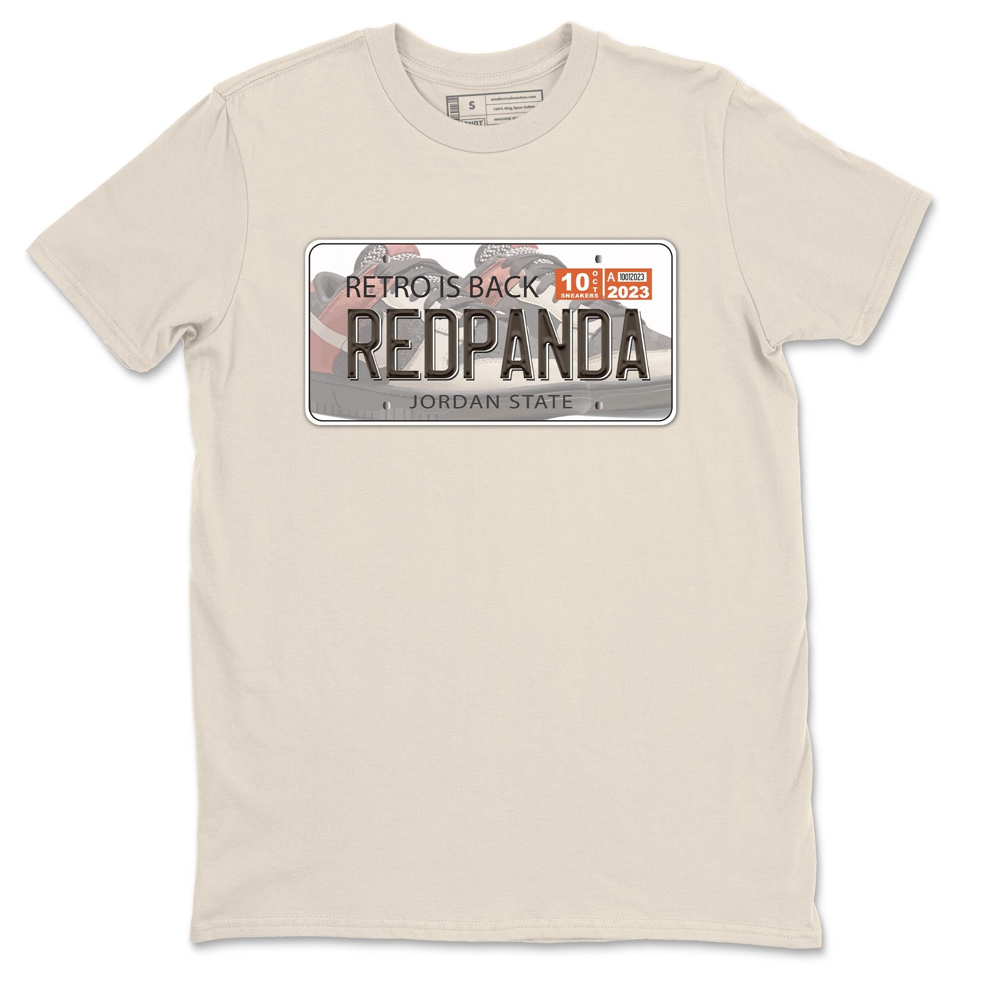 Jordan Plate snkmatch Tee - Dunk Red Panda