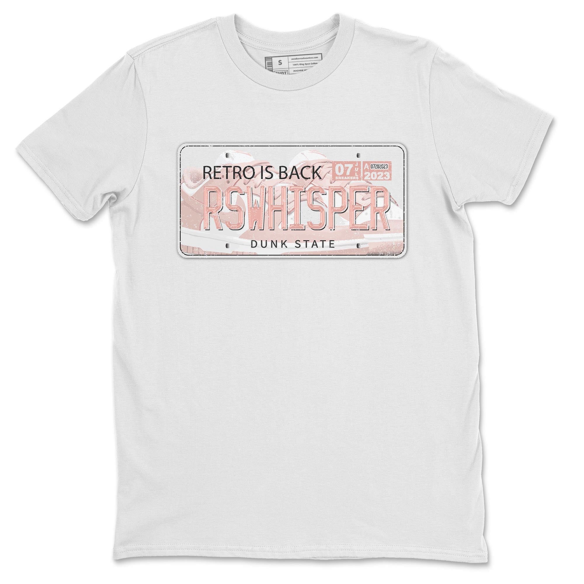 Jordan Plate snkmatch Tee - Dunk Rose Whisper
