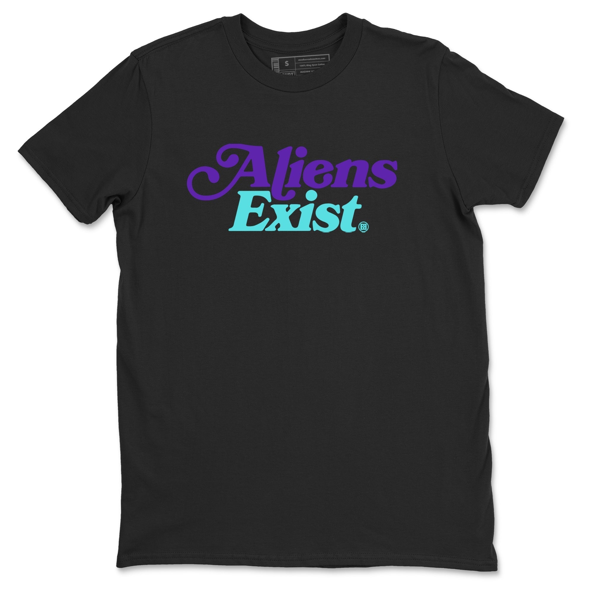 Alien Exist snkmatch Tees - Air Jordan 5 Grape