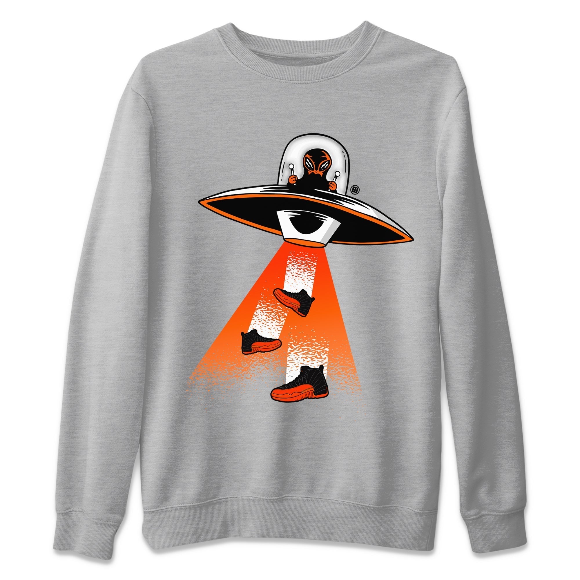 Alien Thief Unisex Tops - Air Jordan 12 Brilliant Orange