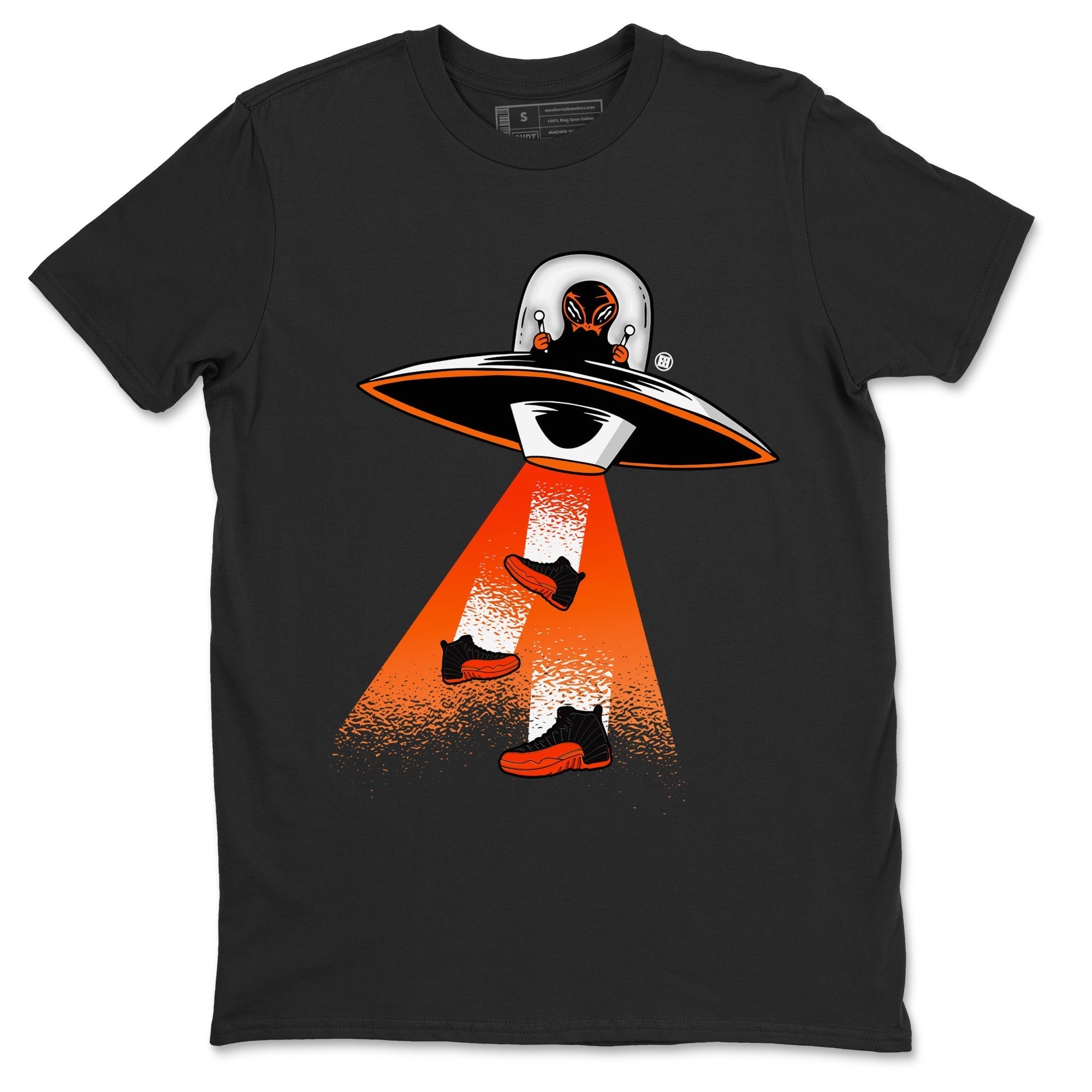Alien Thief Unisex Tops - Air Jordan 12 Brilliant Orange