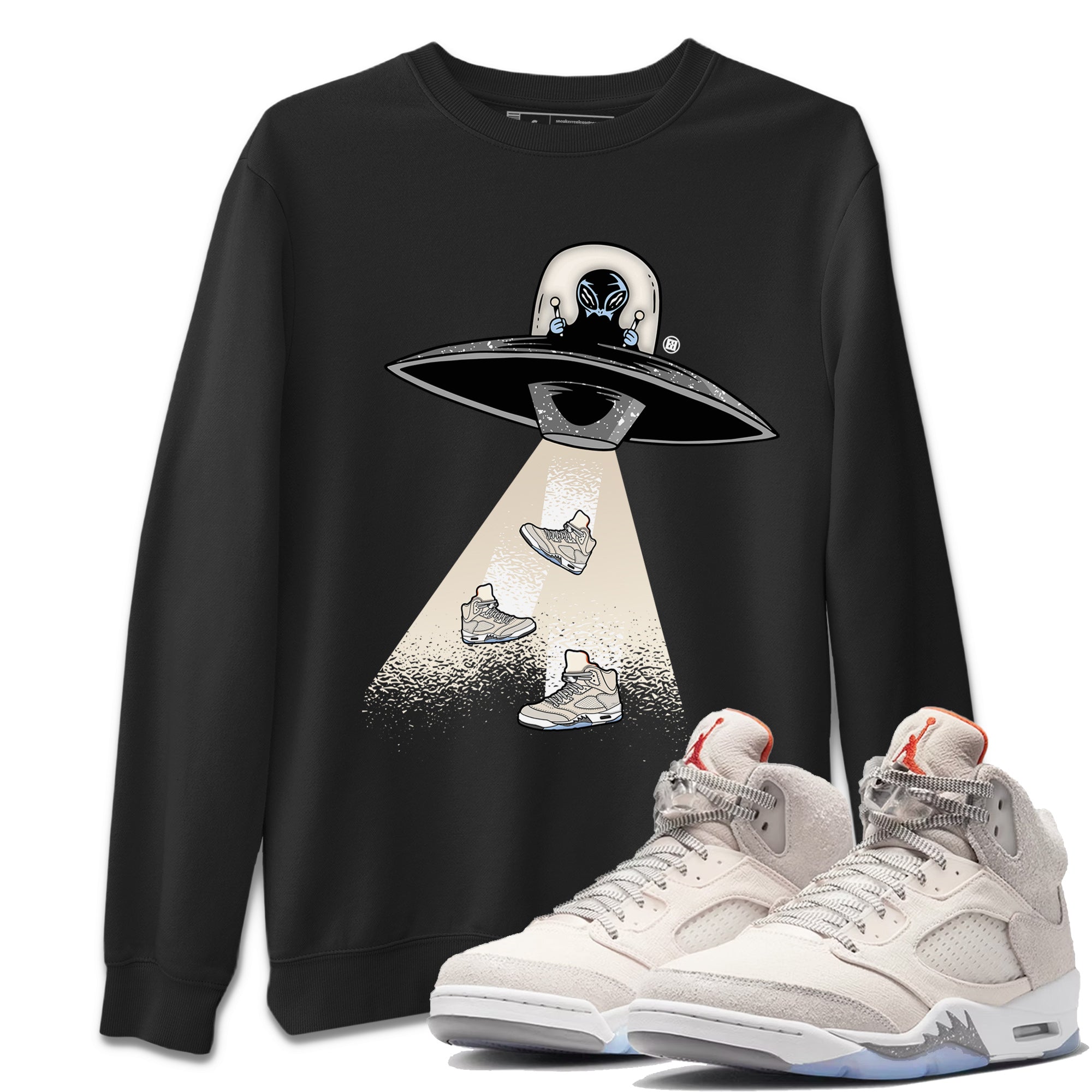 Alien Thief Unisex Tops - Air Jordan 5 Craft
