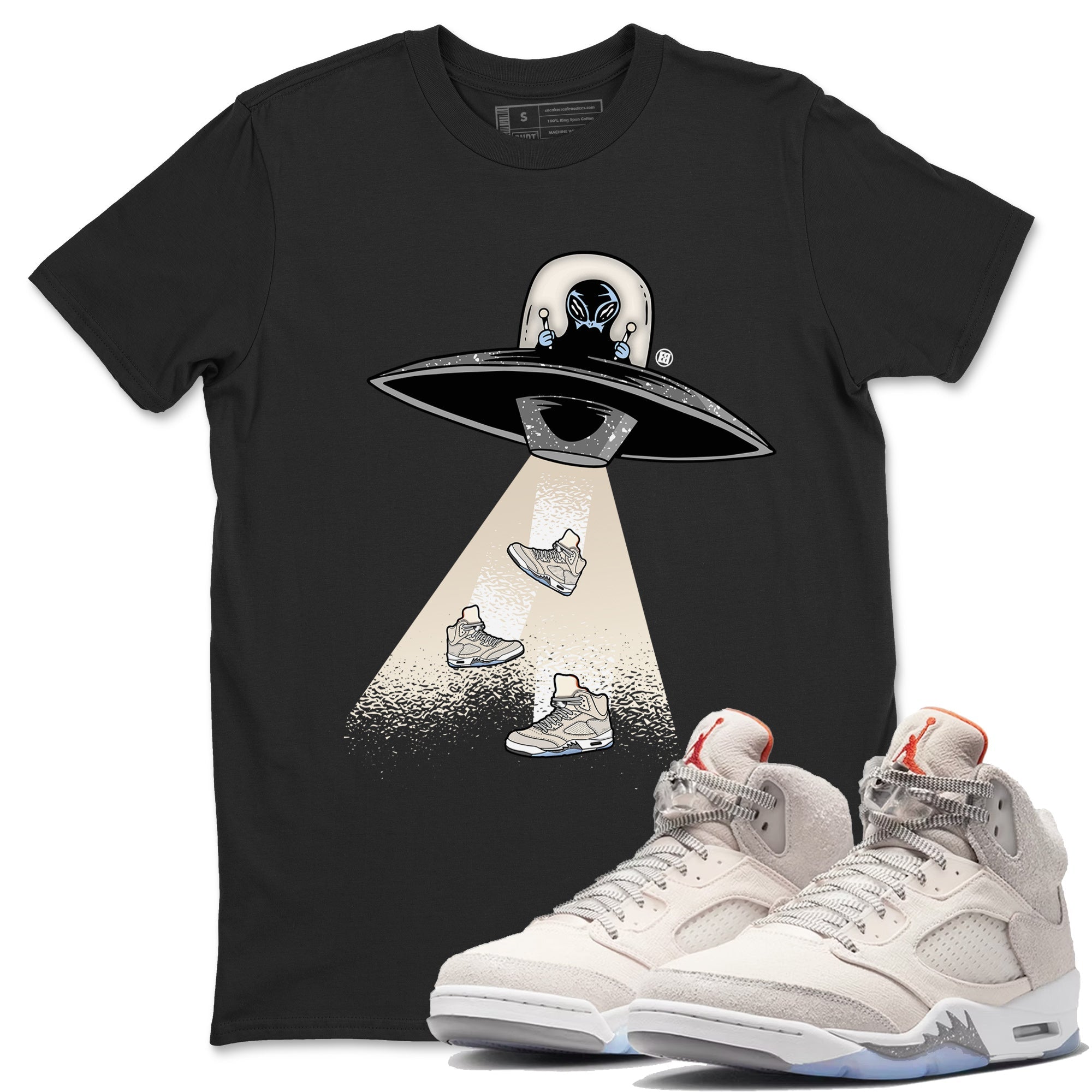 Alien Thief Unisex Tops - Air Jordan 5 Craft