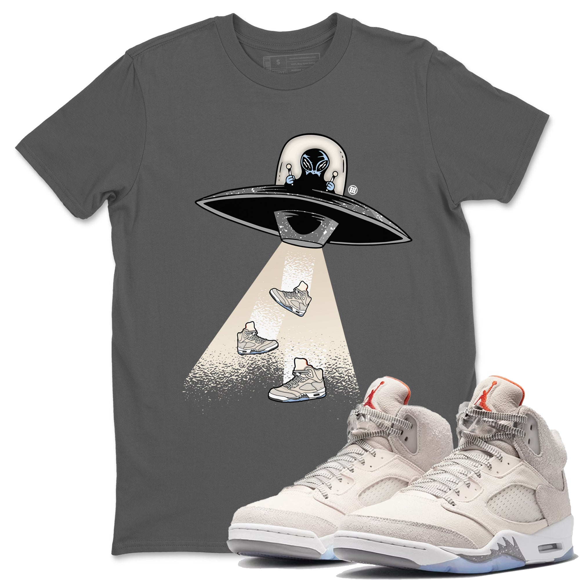 Alien Thief Unisex Tops - Air Jordan 5 Craft